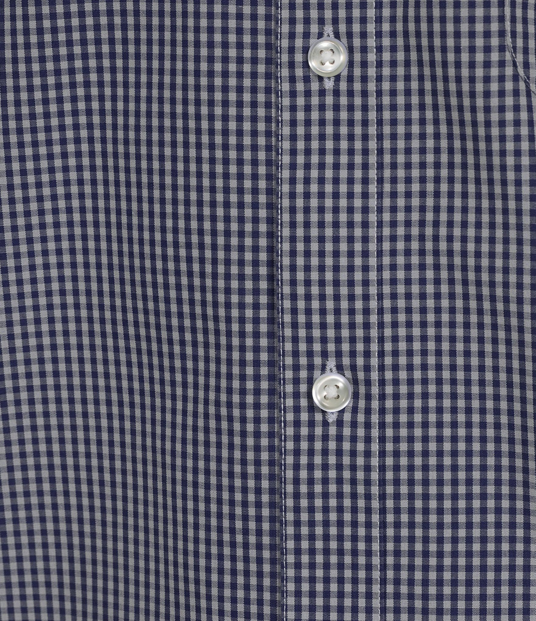 Gold Label Roundtree & Yorke Non-Iron Short Sleeve Gingham Poplin Sport Shirt