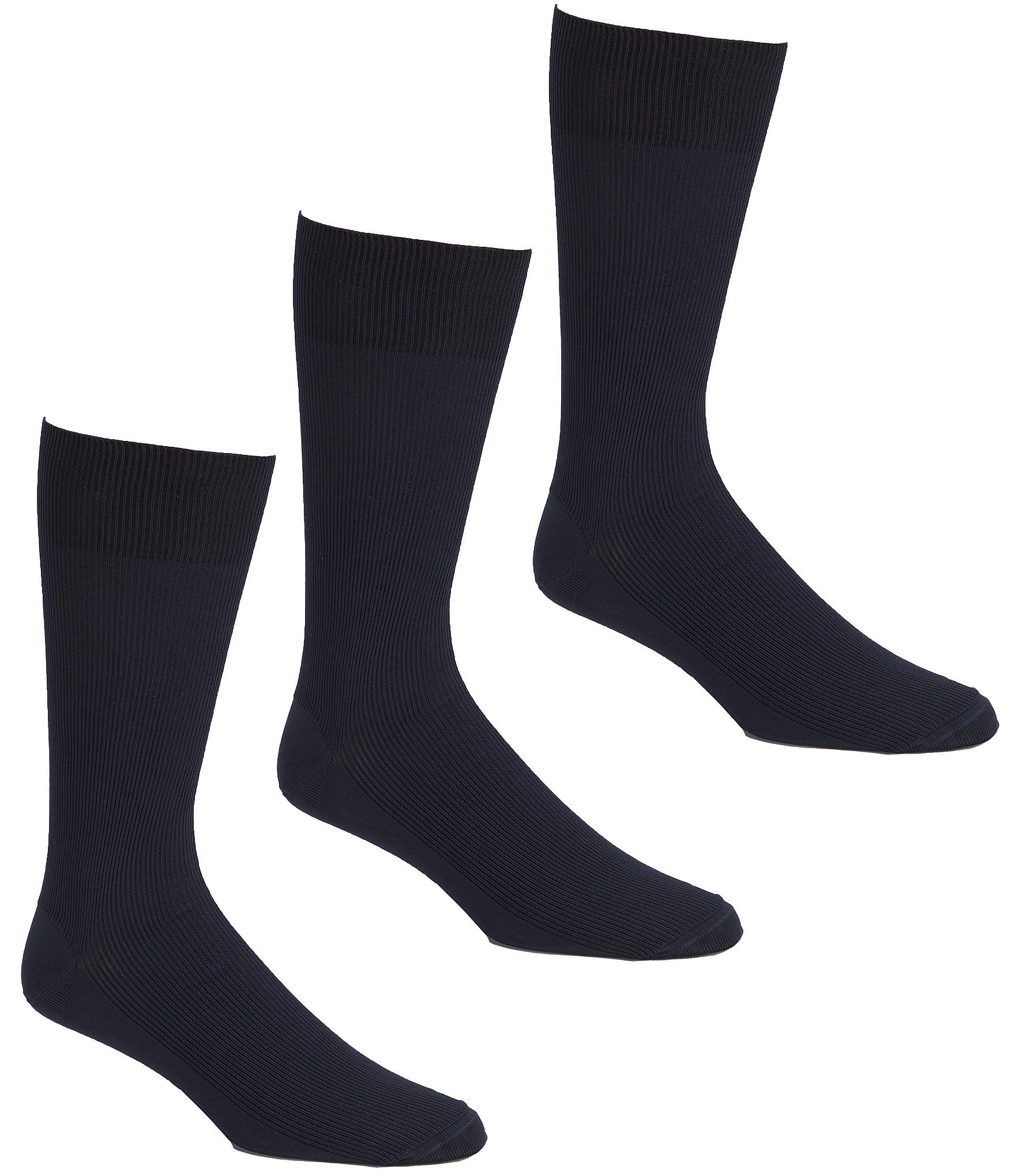 Gold Label Roundtree & Yorke Rib Crew Socks 3-Pack