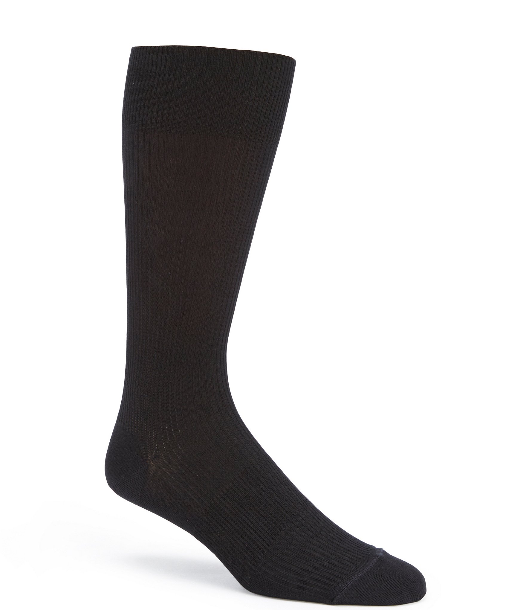 Gold Label Roundtree & Yorke Solid Ribbed Crew Socks 3-Pack