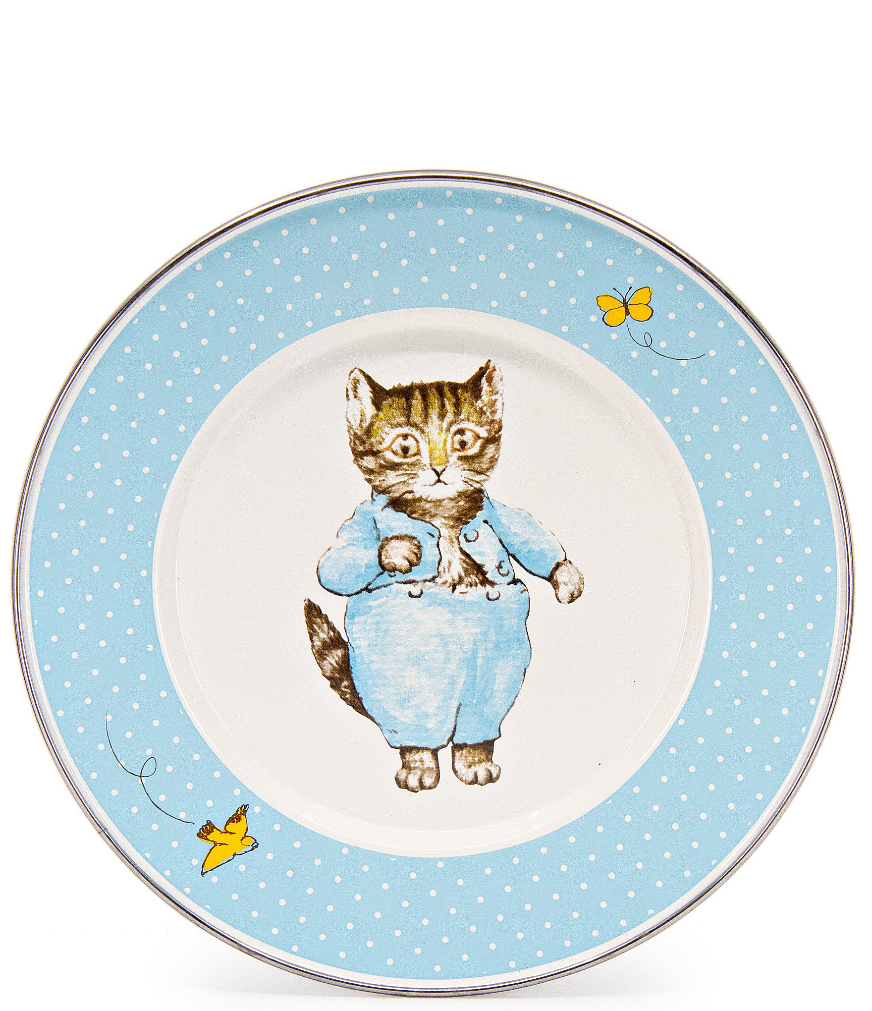 Golden Rabbit Enamelware Tom Kitten Child Set