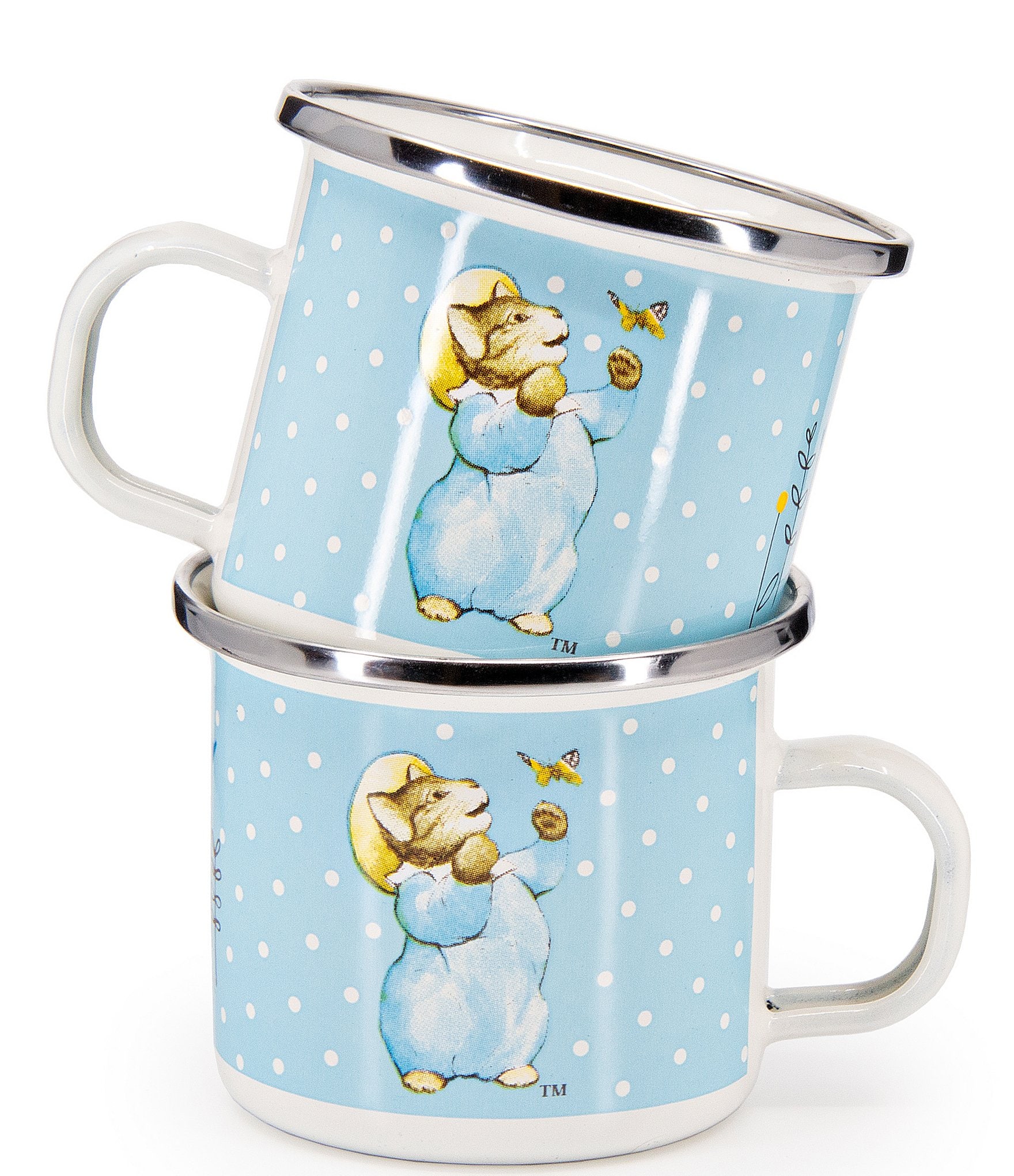 Golden Rabbit Enamelware Tom Kitten Child Set