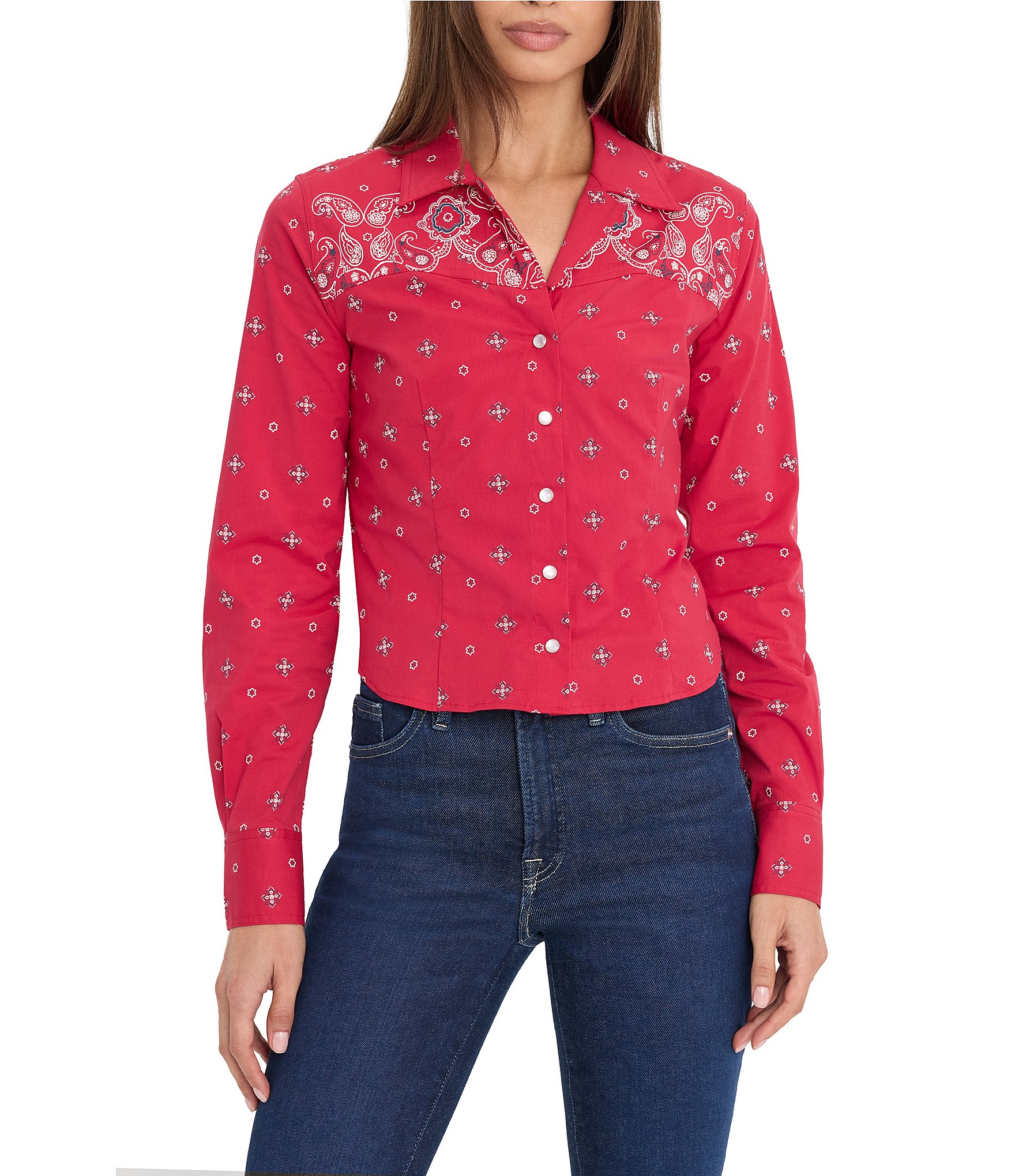 chinese dress ladies Dream of The Day Red Blouse, X-Large - The Mint Julep Boutique
