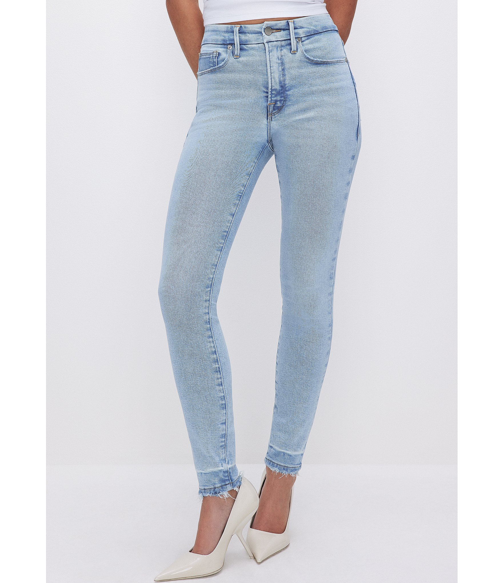 Lauren Ralph Lauren Petite Size Mid Rise Straight Leg Jeans | Dillard's