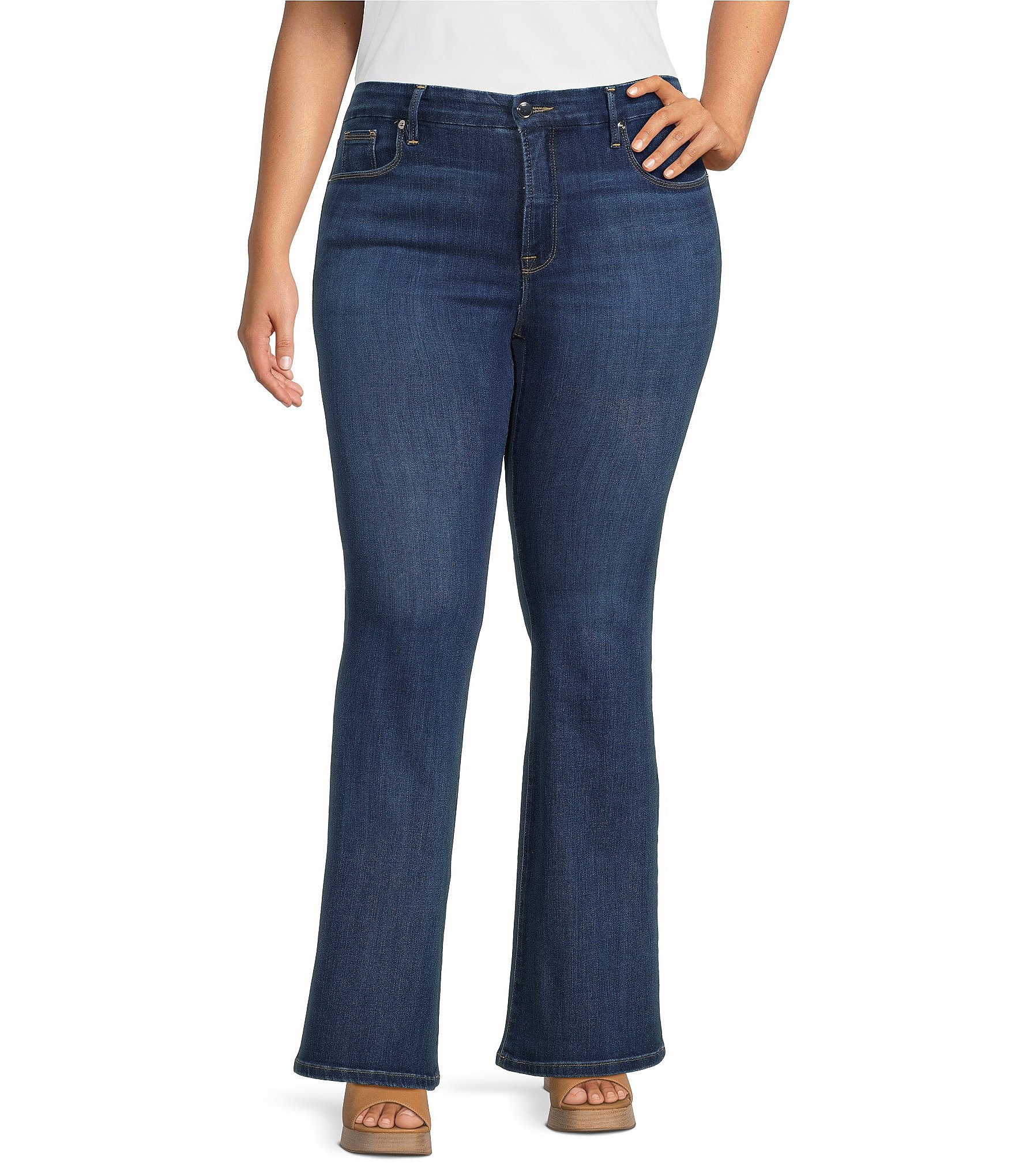 Flare Plus-Size Jeans & Denim | Dillard's