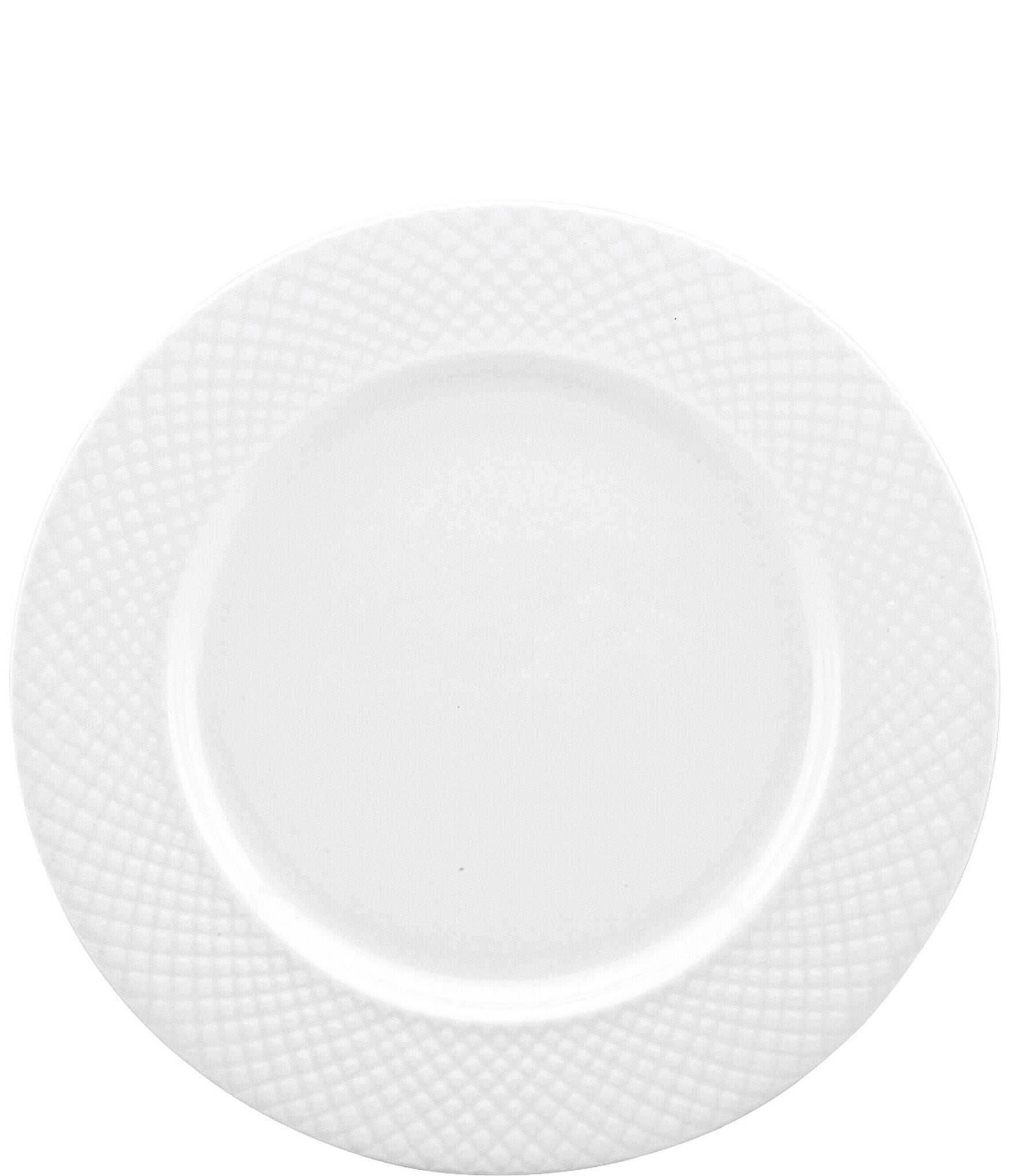 Gorham Woodbury Embossed Bone China Salad Plate