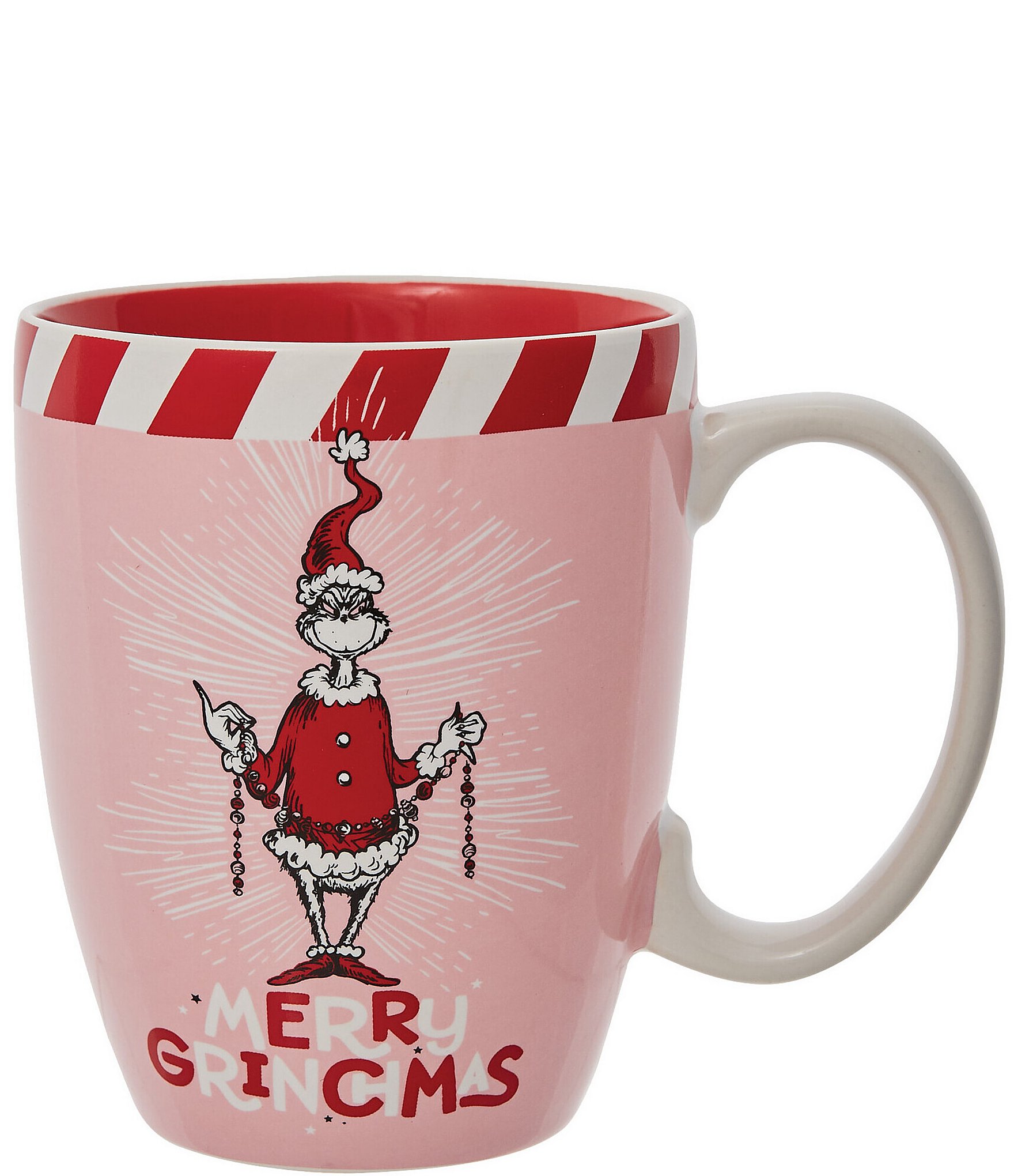 Grinch Merry Grinchmas Pink Mug