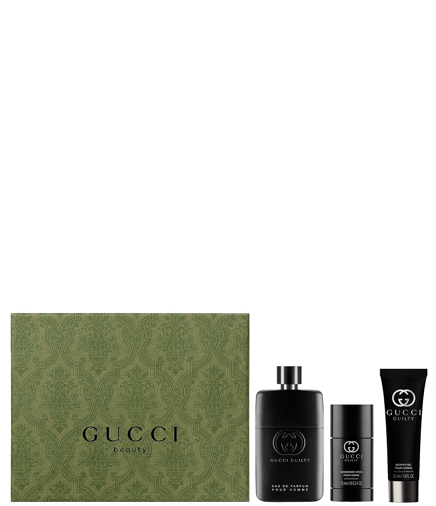 Gucci perfume gift store set for him