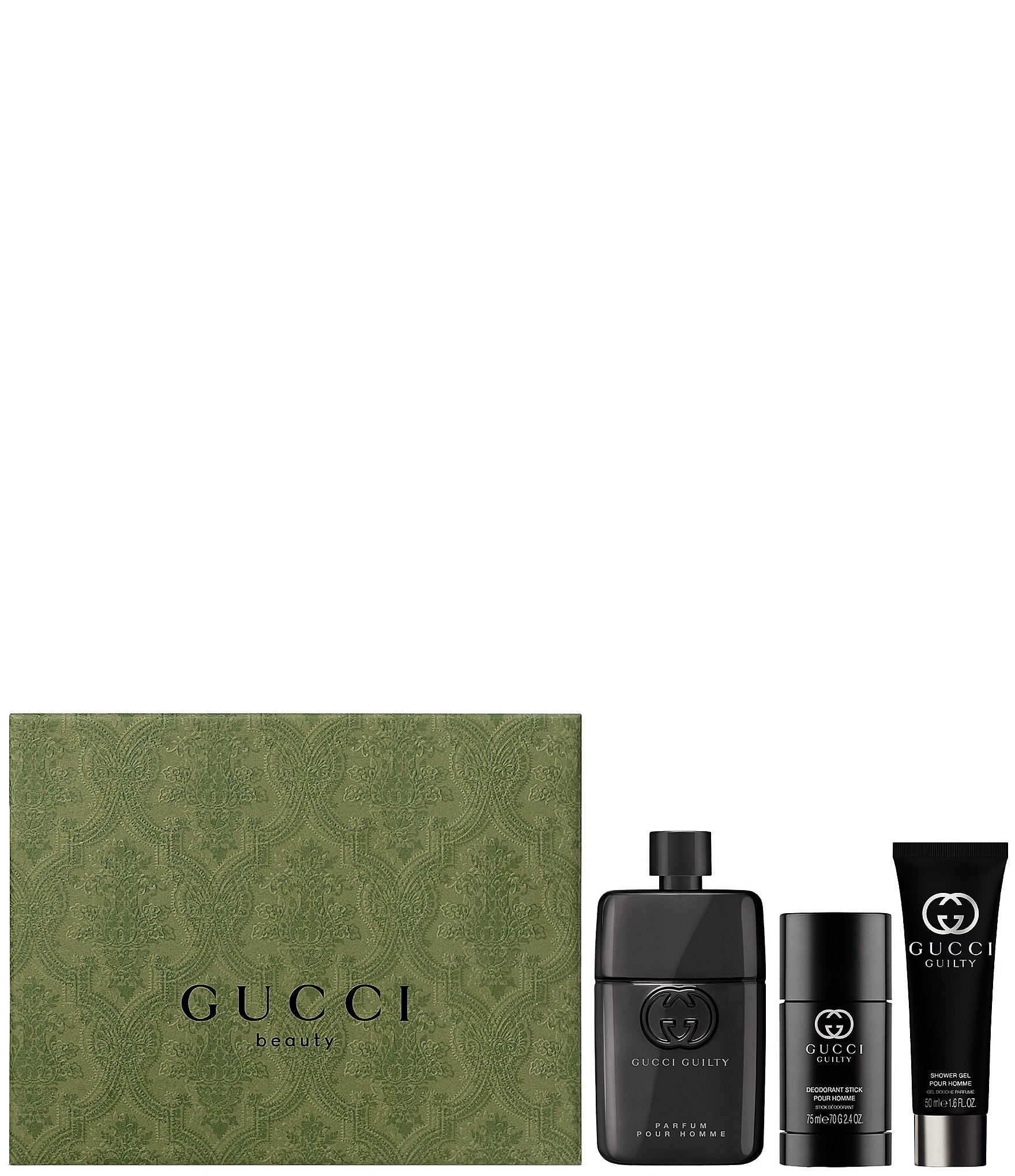 Gucci Men's 3-Piece Guilty Parfum Pour Homme Spring Gift Set