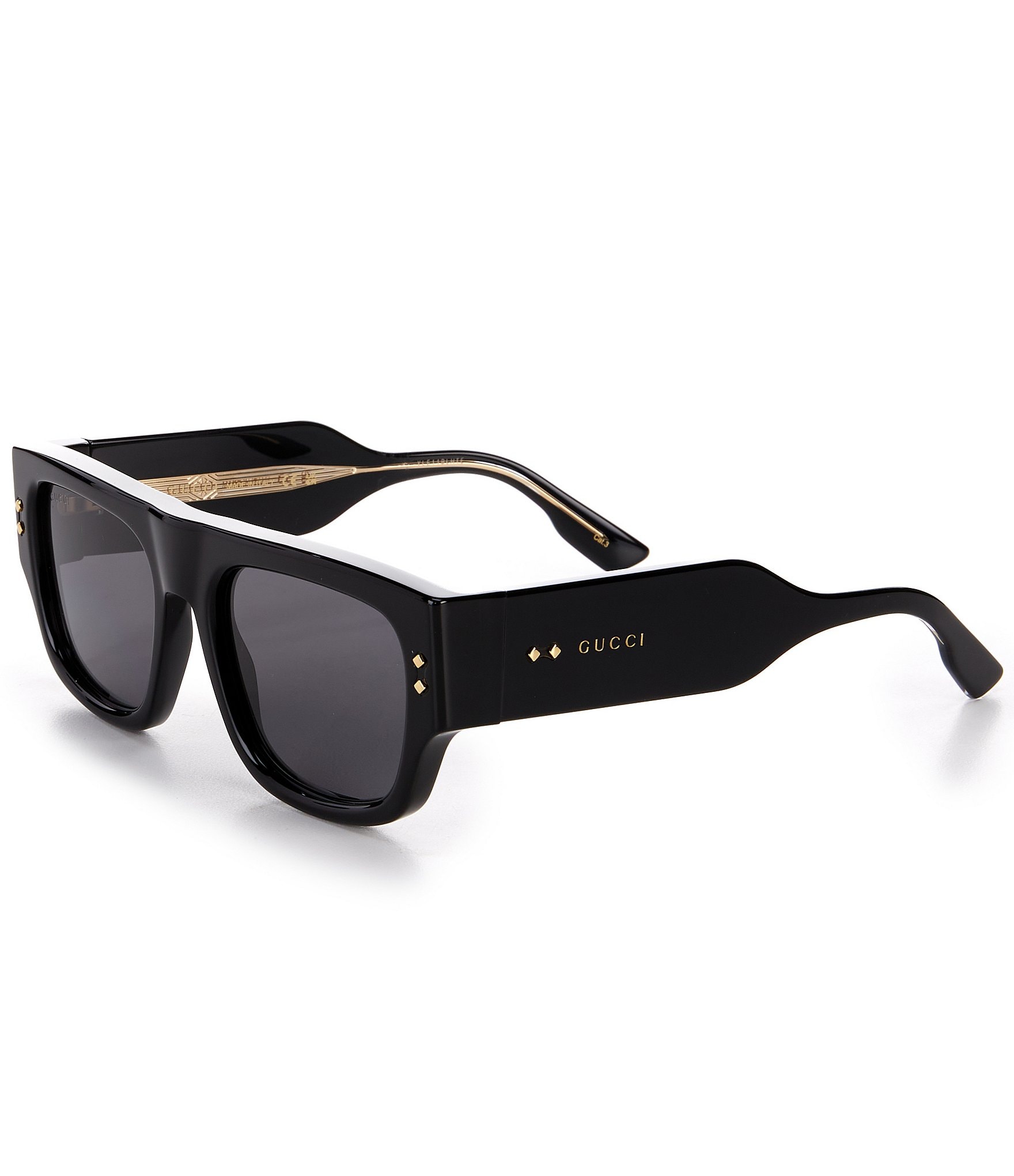 Gucci Eyewear Square-Frame Acetate Sunglasses - Pink/Black - 8 requests |  Flip App