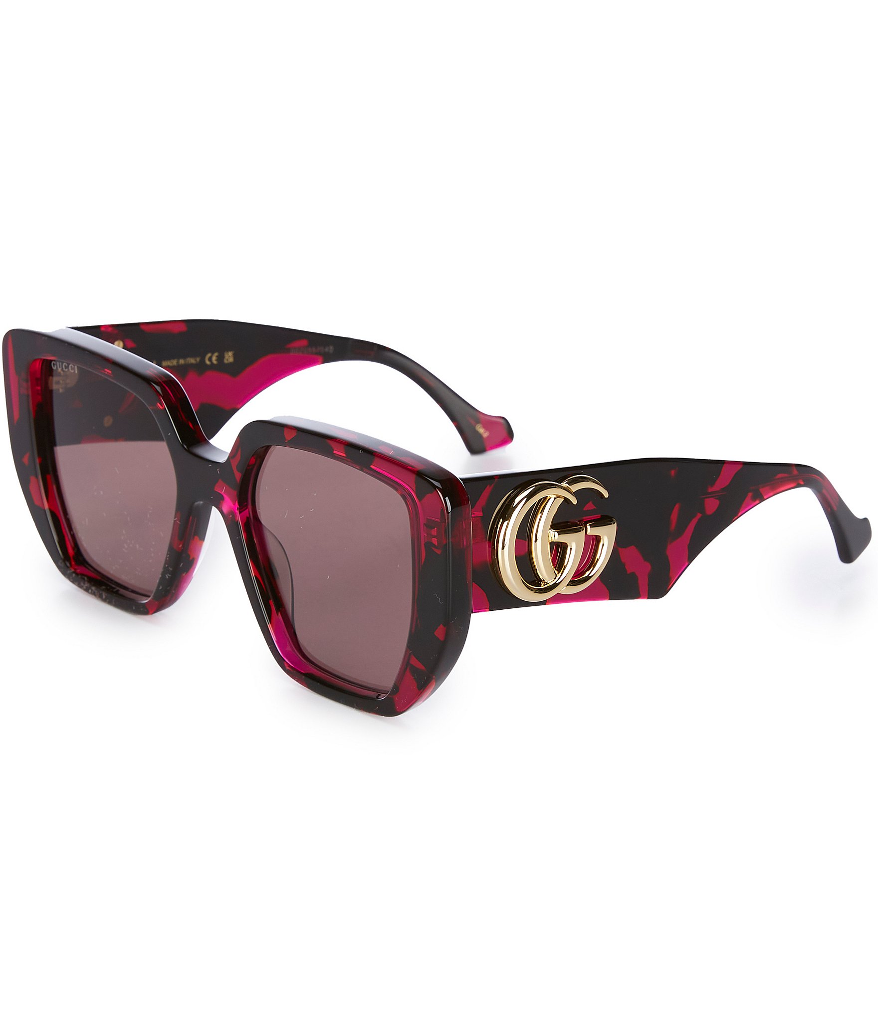 Gucci Women's Generation 54mm Havana Square Sunglasses