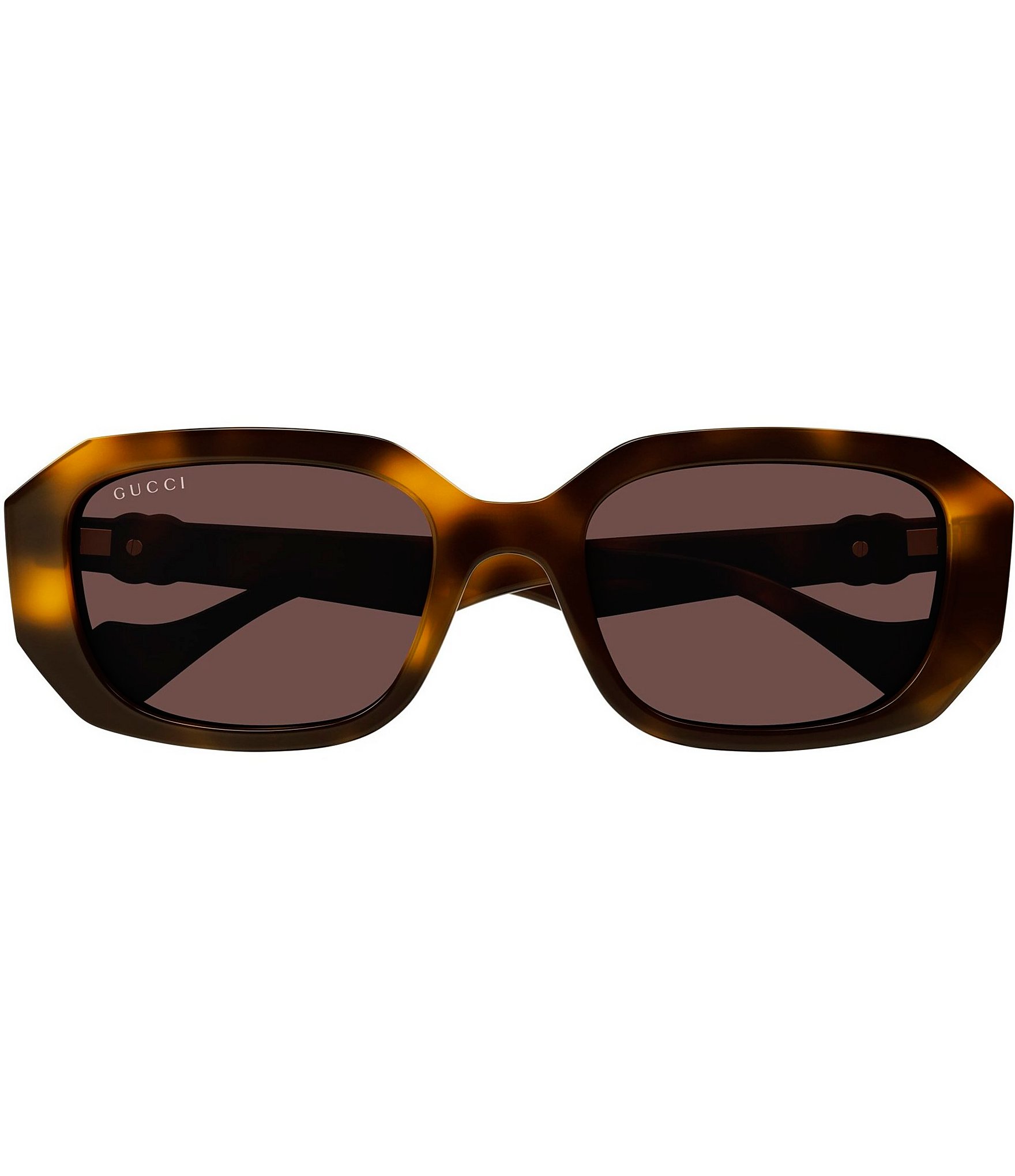サングラス GUCCI Rectangular Havana sunglasses Gucci Women's GG Generation Light 54mm Havana Rectangle