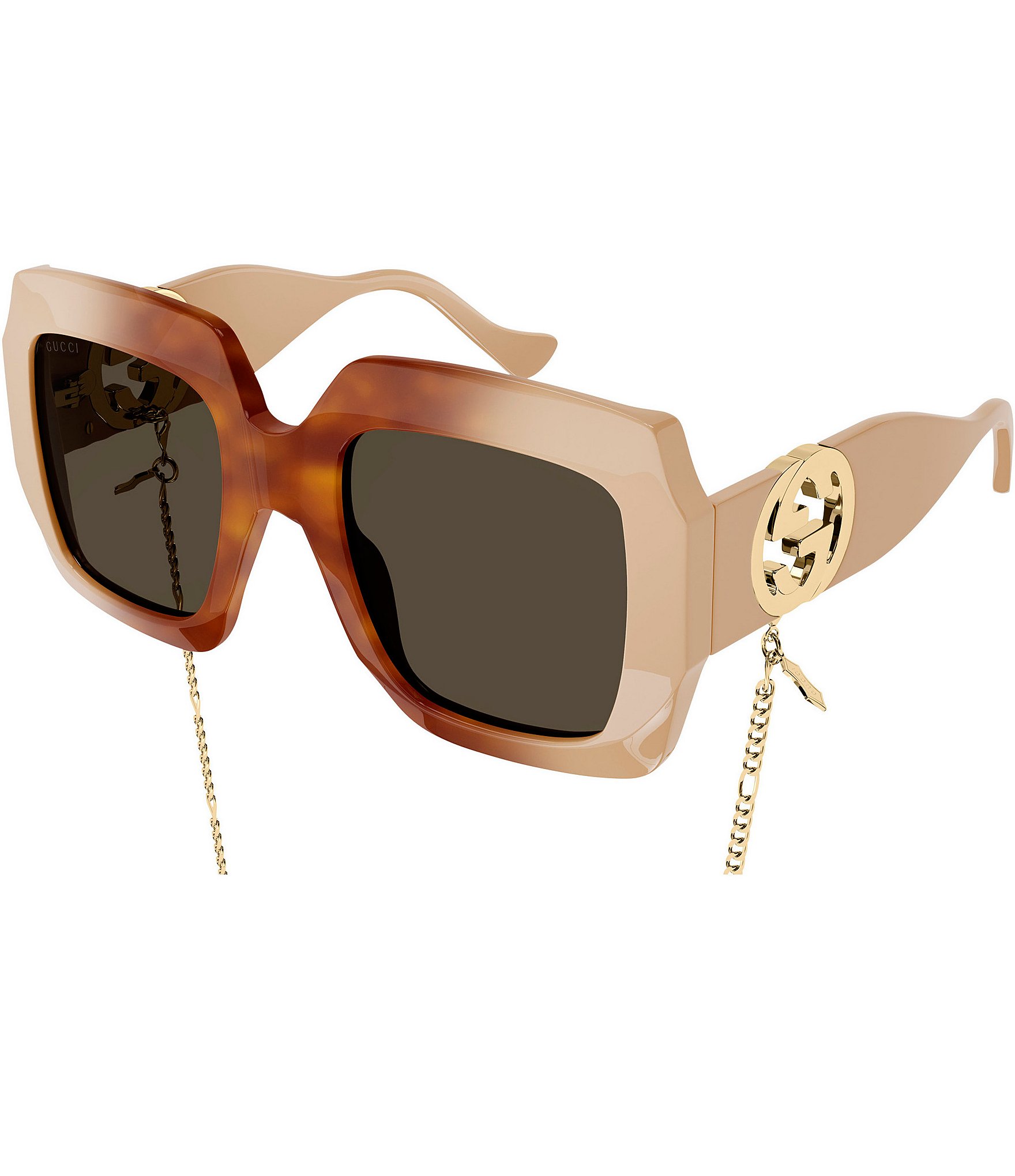 Gucci Women's GG1425S Generation 53mm Rectangle Sunglasses