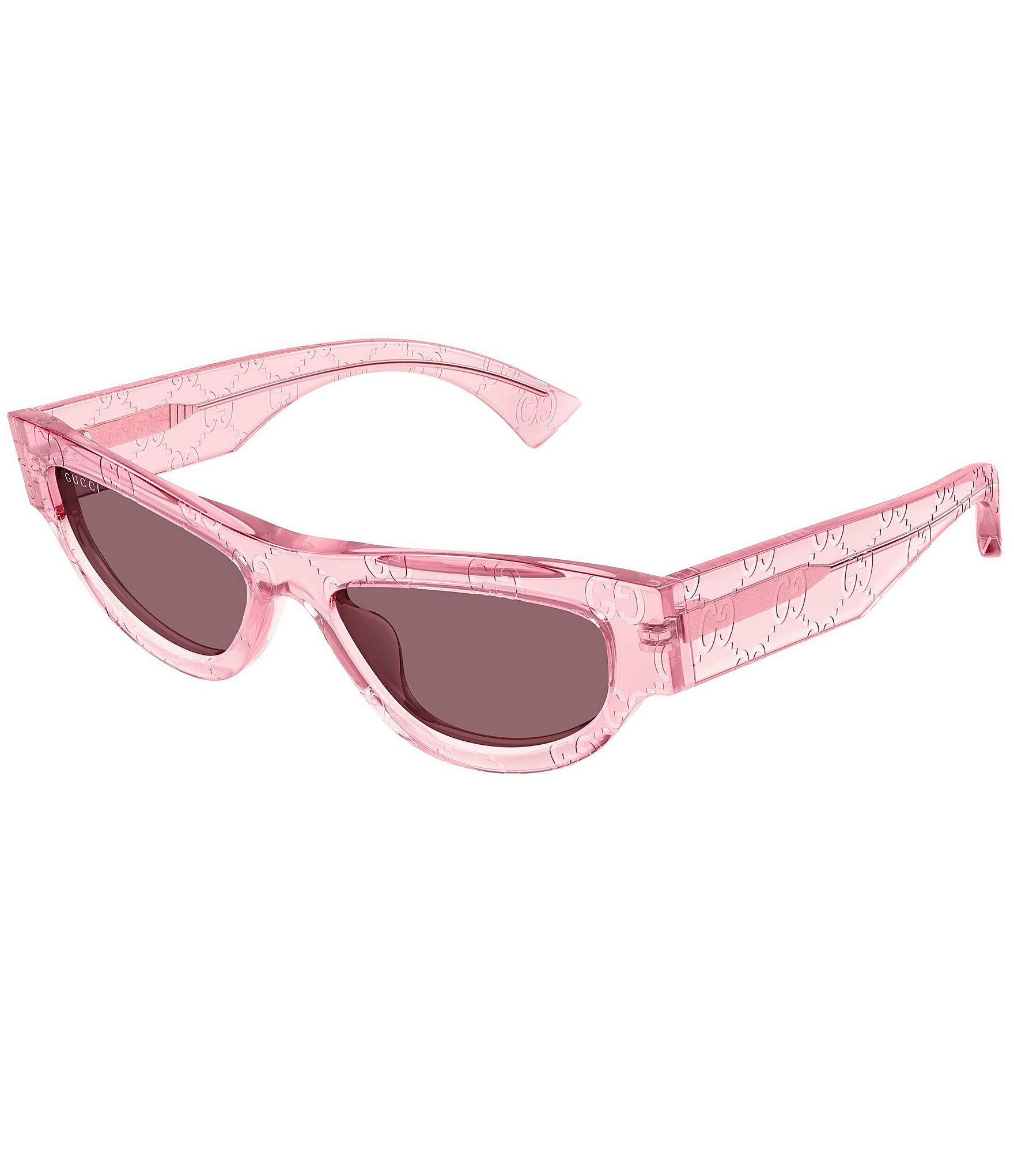 NEW Gucci Pink and Havana Cat Eye Women\'s Sunglasses Gucci Gg117os 004 Cat Eye Pink Sunglasses Sd1225rzsa – Max Pawn main image 3