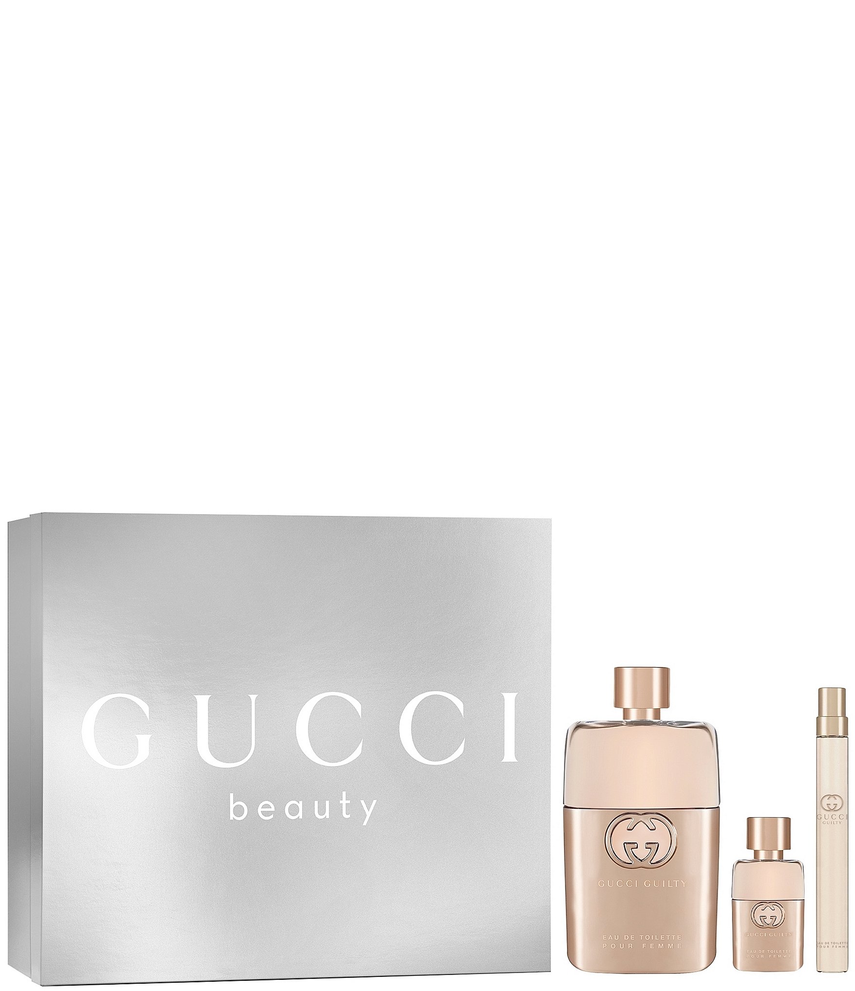 Gucci Women s Guilty Pour Femme Eau de Toilette 3 Piece Holiday Gift Set Dillard s