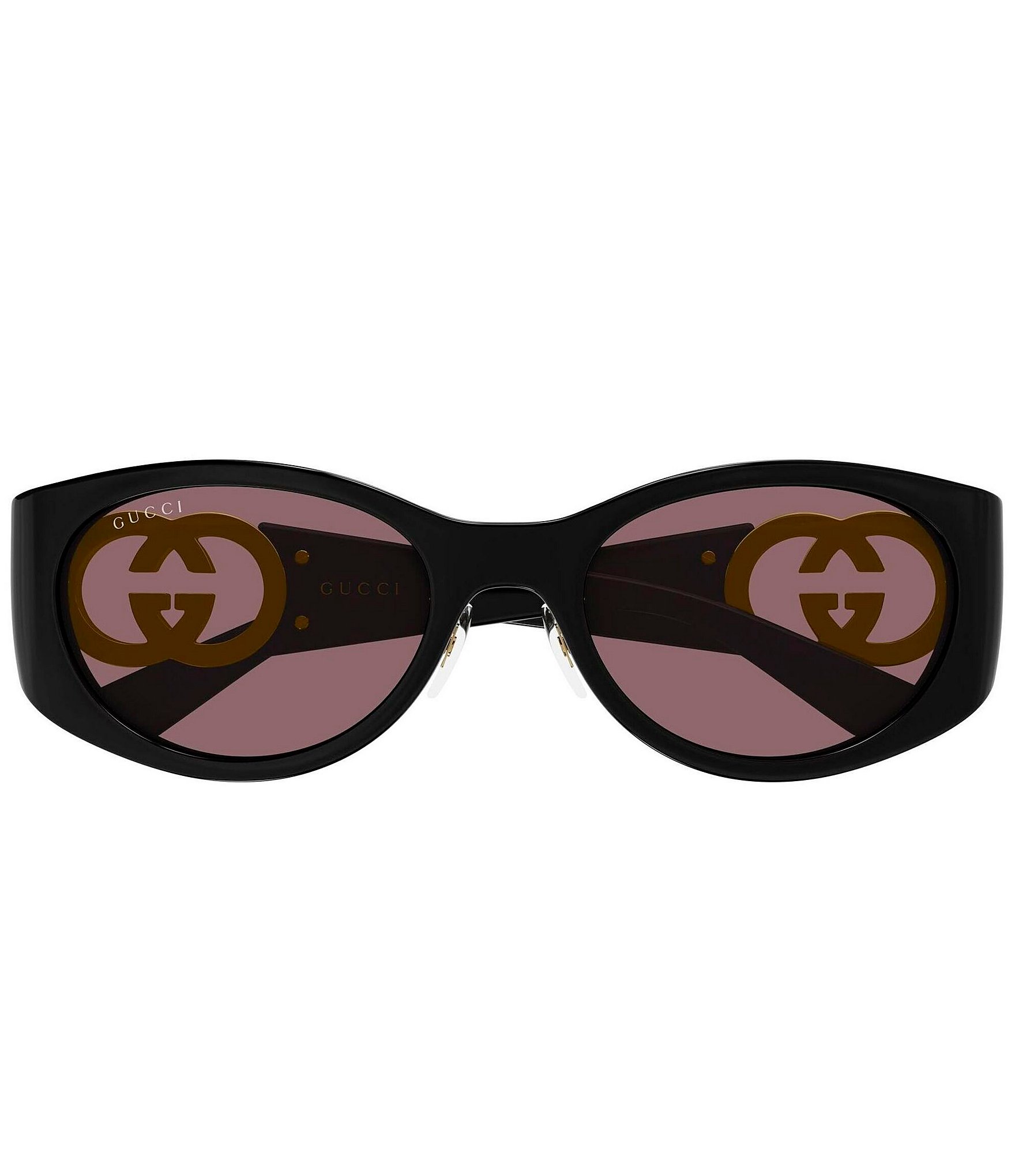 Gucci Women's Hailey Interlocking G 55mm GG2123 Oval Sunglasses