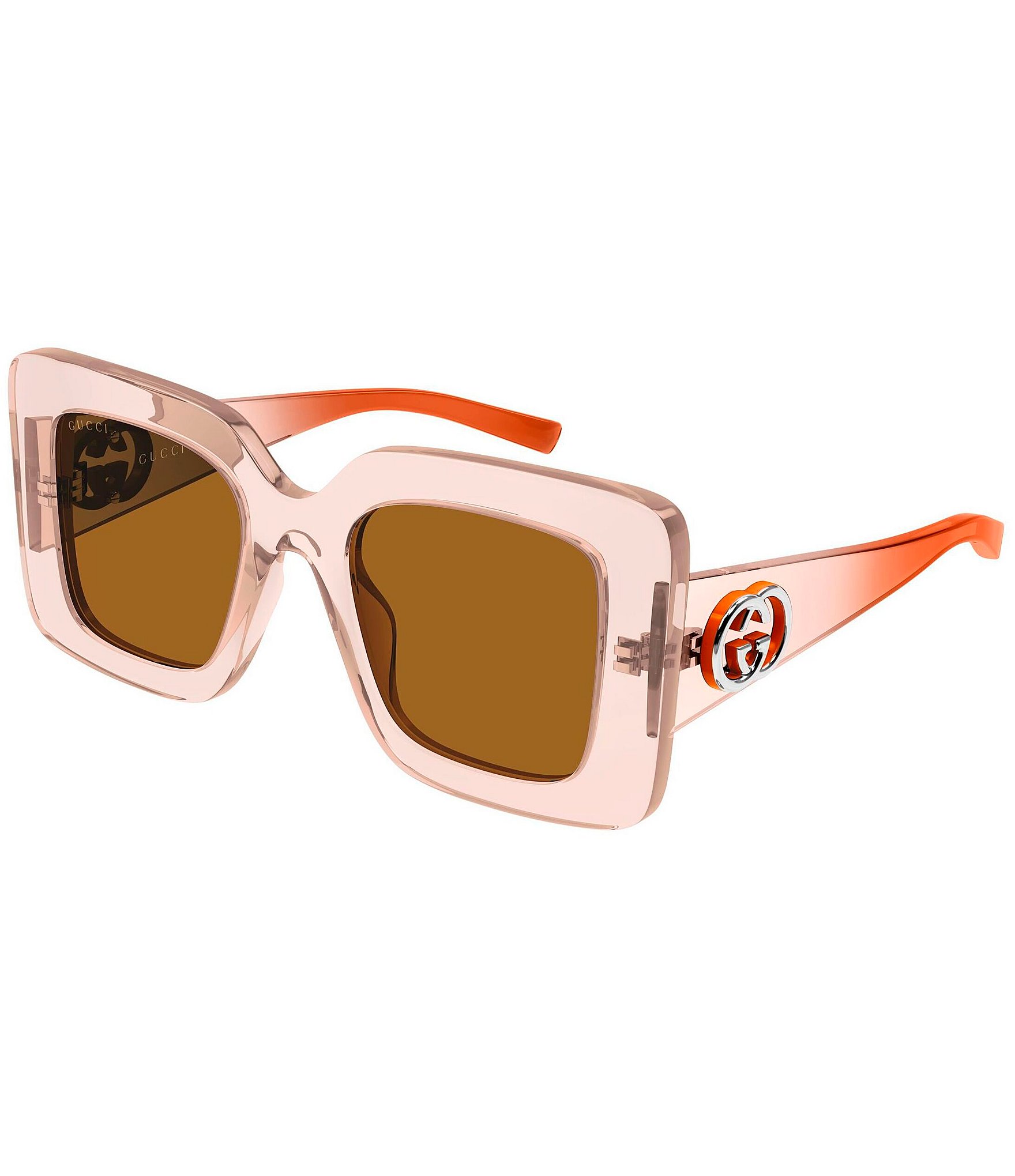 Gucci Women's Interlocking G Monte Carlo 49mm Square Sunglasses