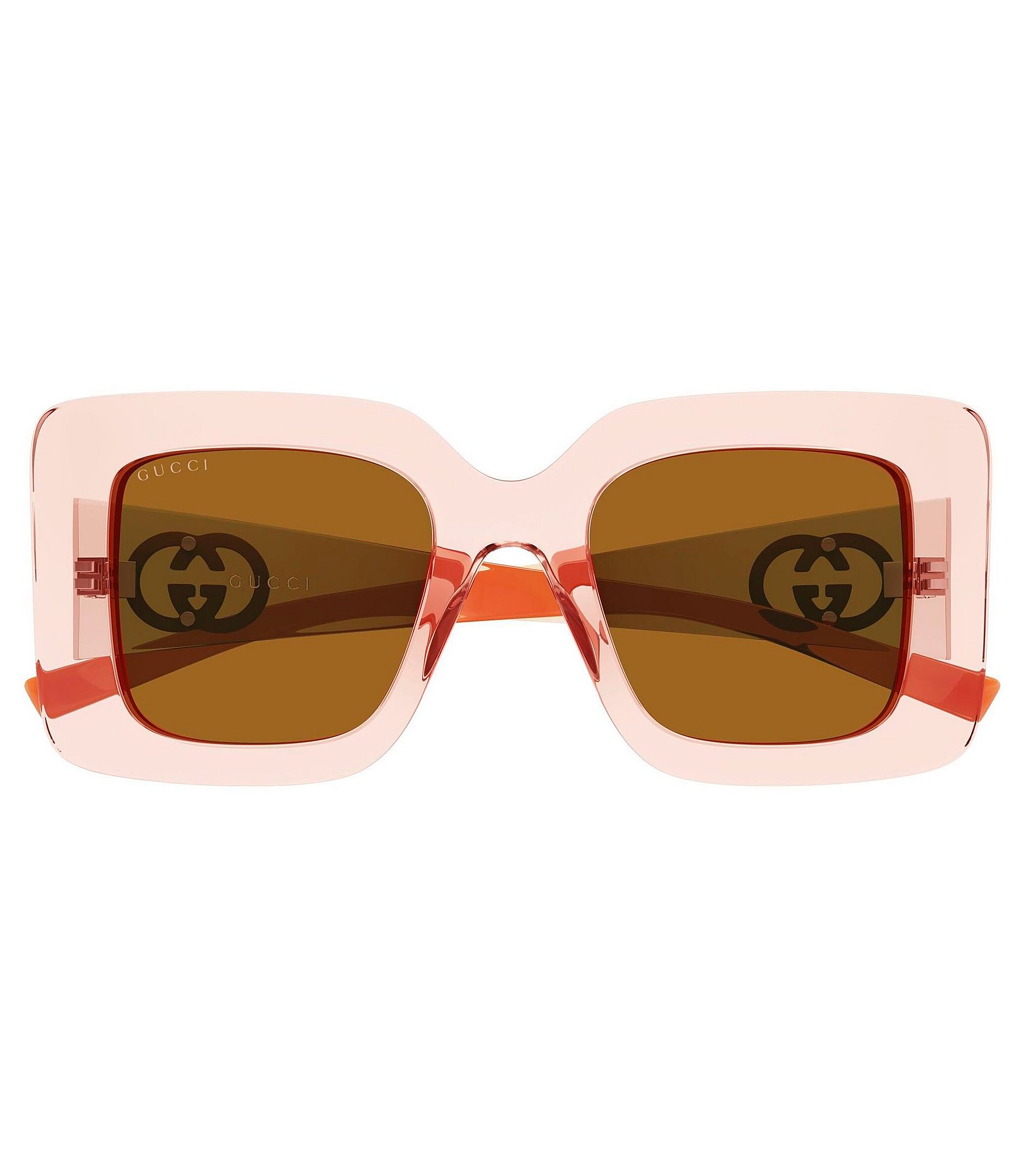 Gucci Women's Interlocking G Monte Carlo 49mm Square Sunglasses