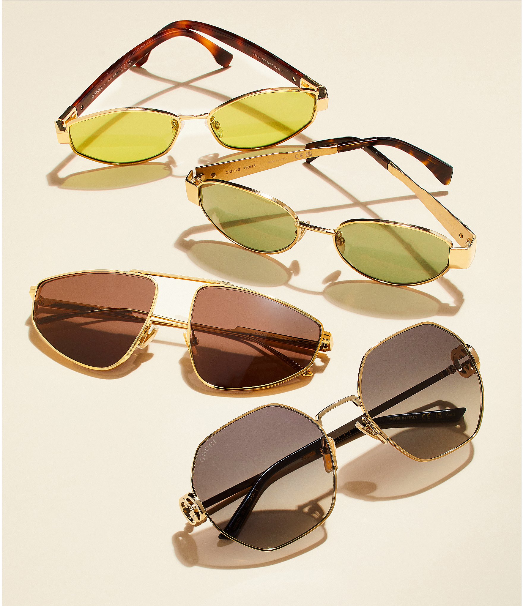 Gucci Women's Interlocking G Stuck GG 58mm Geometric Sunglasses