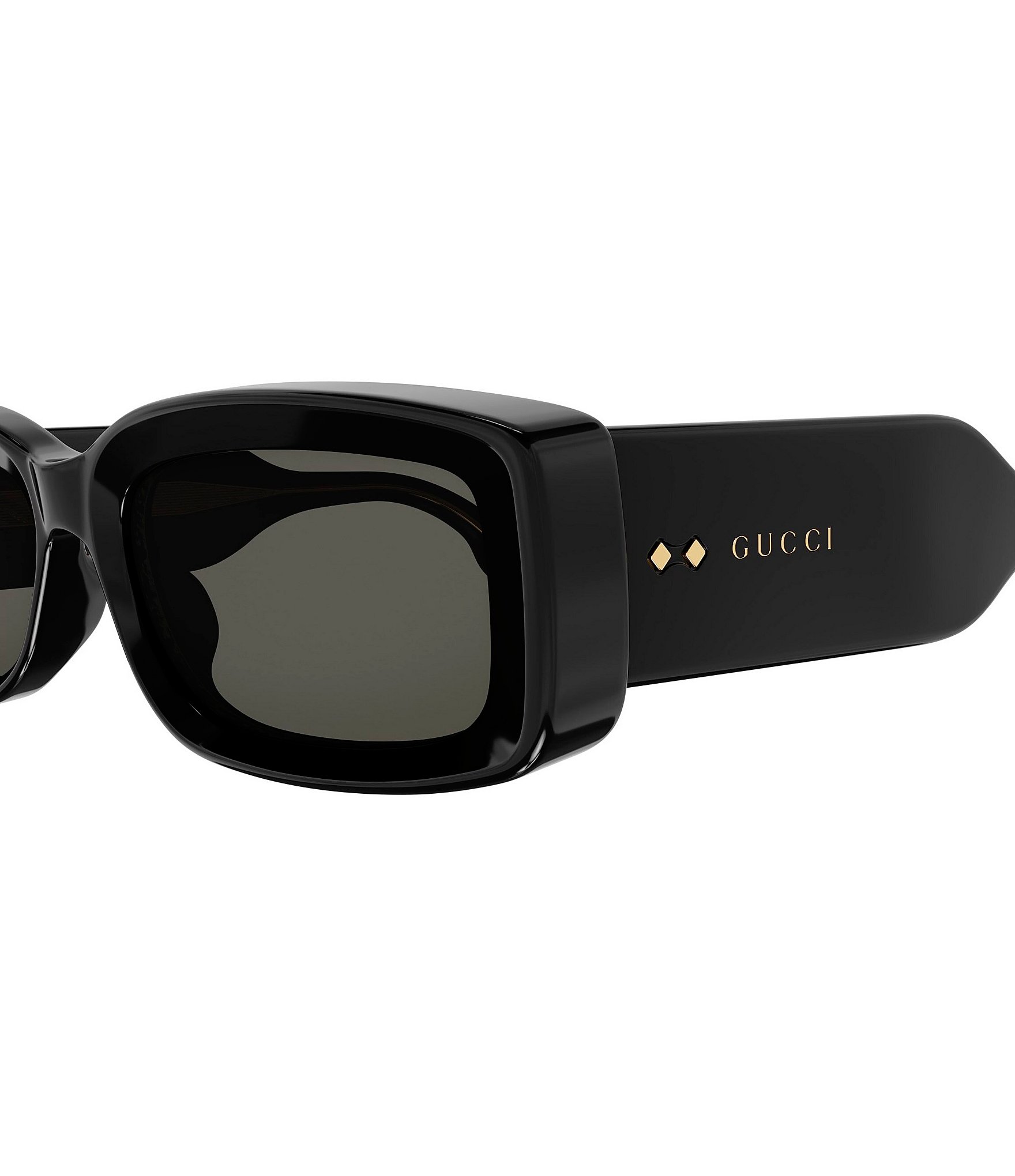 Gucci Women's Thickness 53mm Rectangle Sunglasses