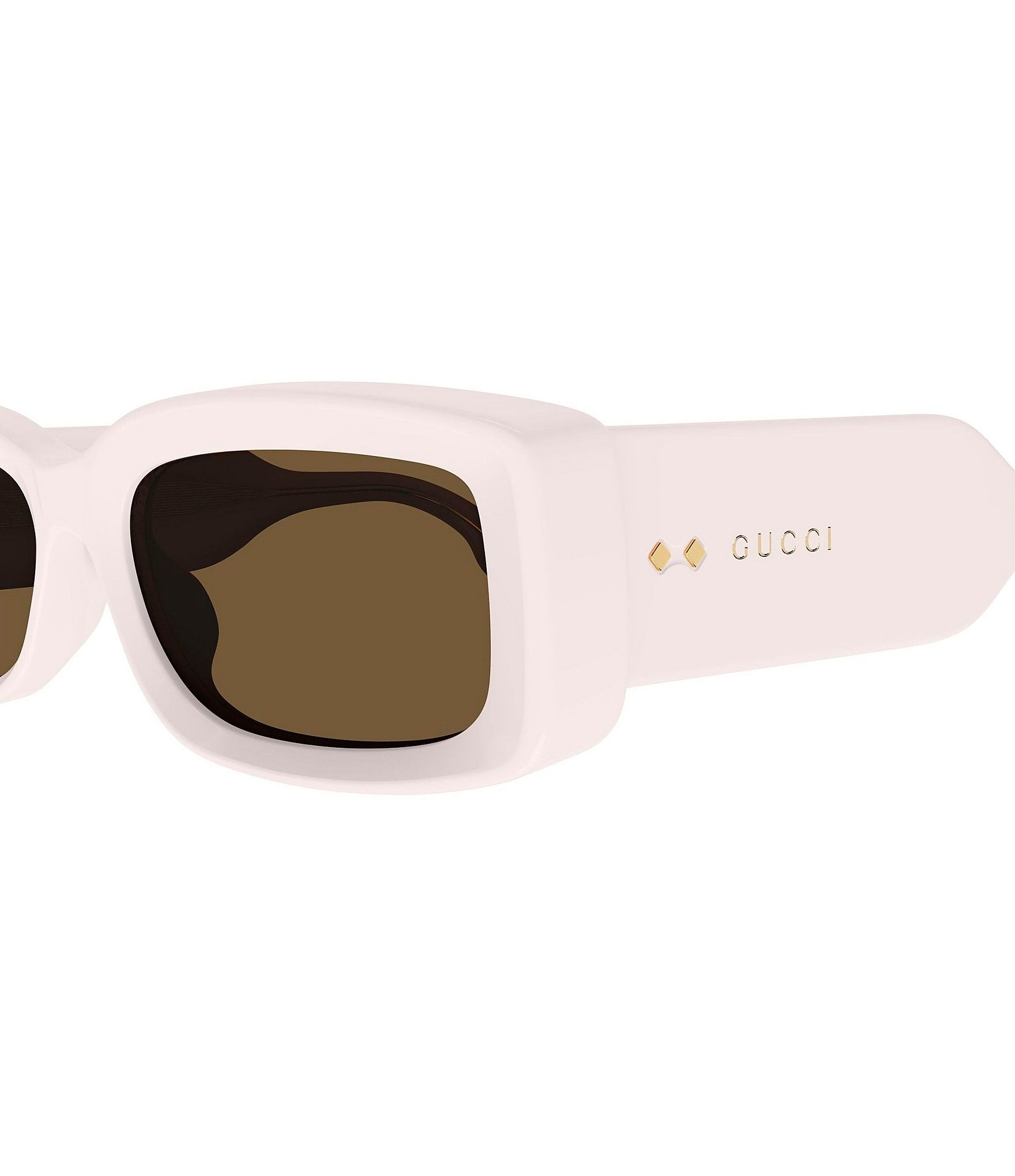 Gucci Women's Thickness 53mm Rectangle Sunglasses