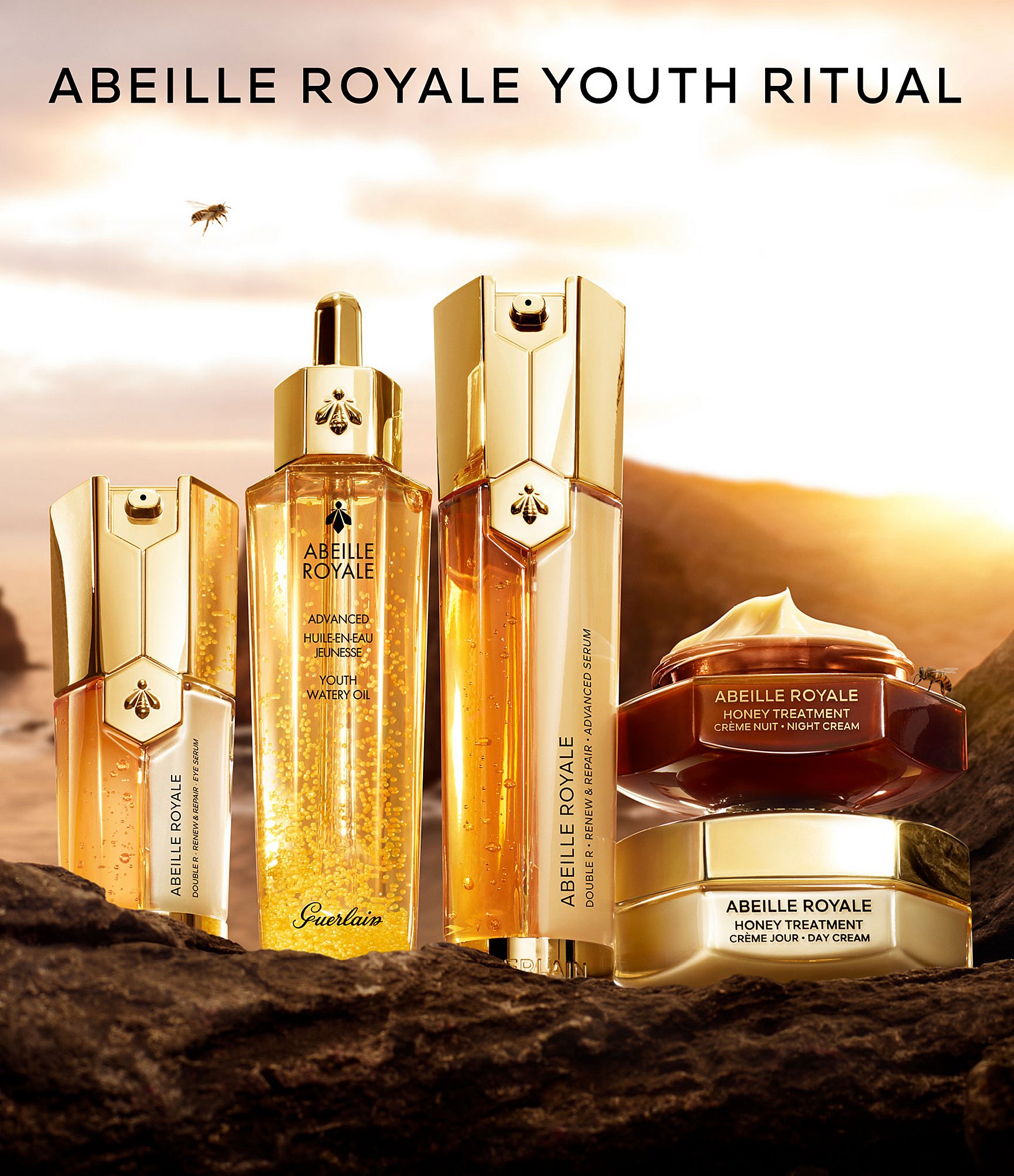 Guerlain Abeille Royale Honey Treatment Day Cream Refill Smooths, Firms, Tightens