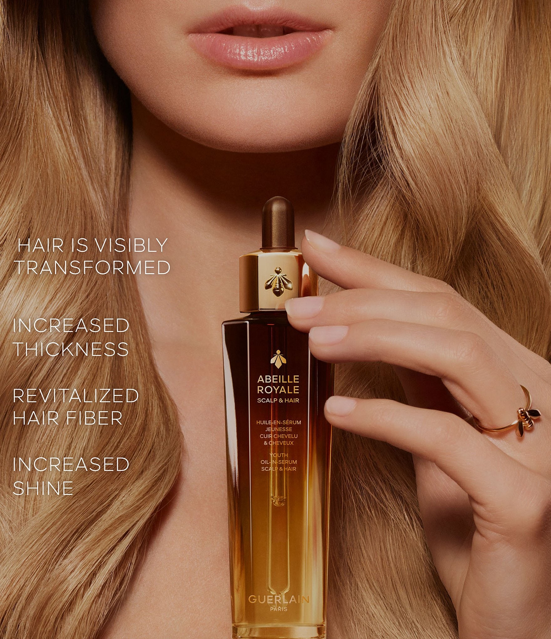 Guerlain Abeille Royale Scalp and Hair Youth Oil in Serum