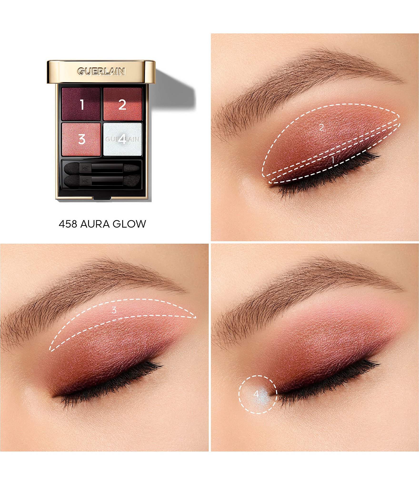 Guerlain Ombres G Quad Eyeshadow Palette Limited Edition