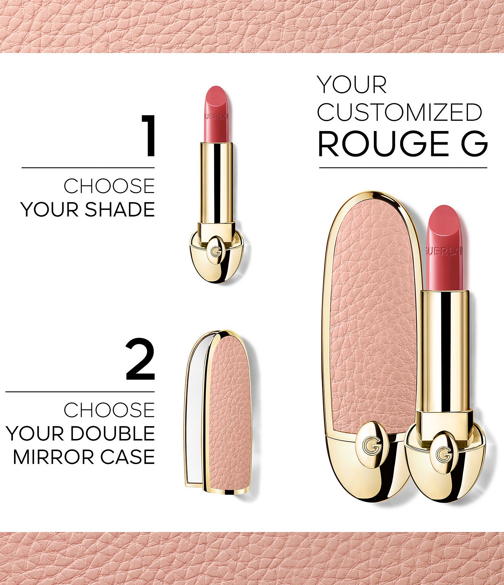 Guerlain Rouge G Customizable Lipstick Case