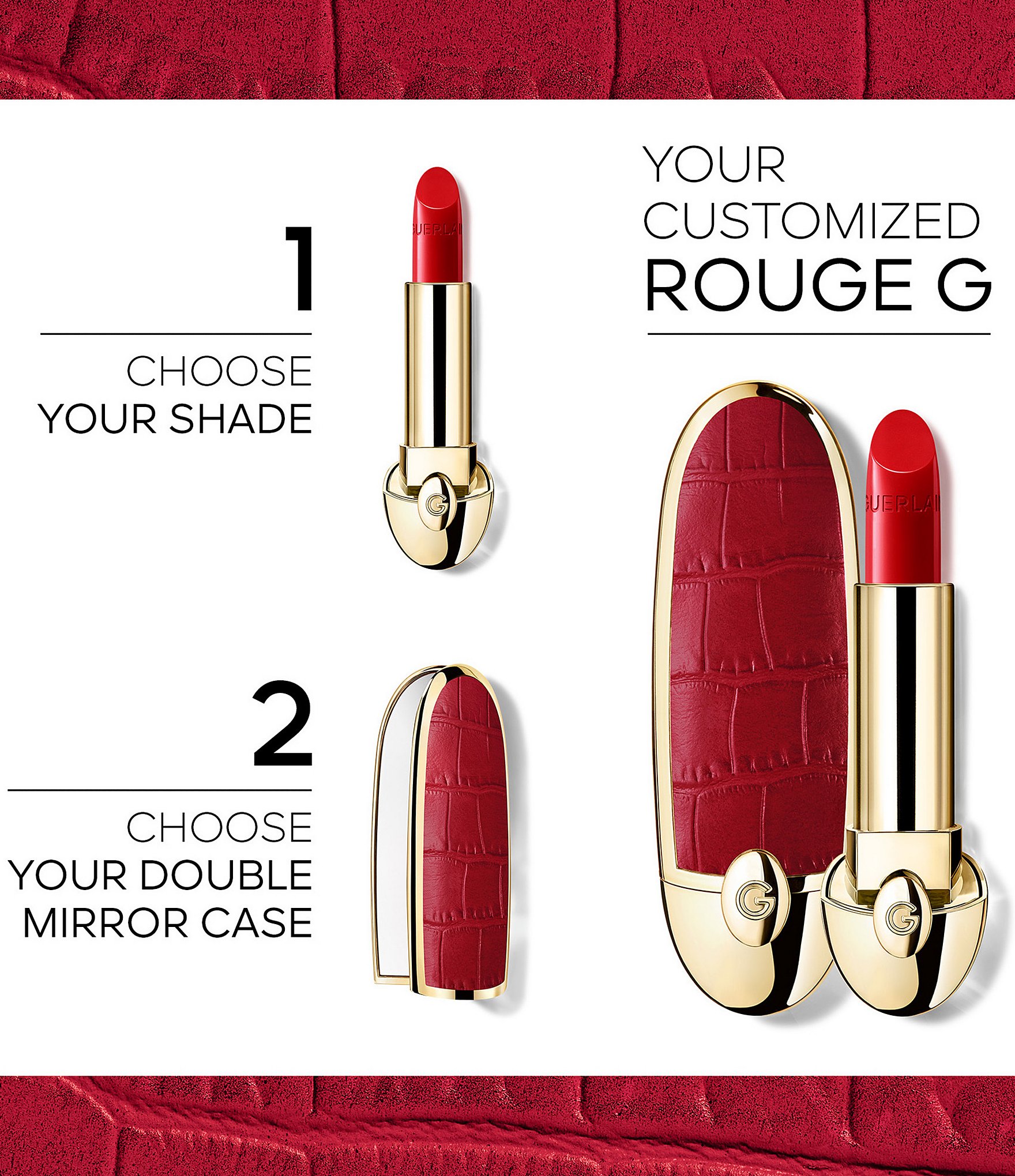 Guerlain Rouge G Customizable Satin Lipstick Refill