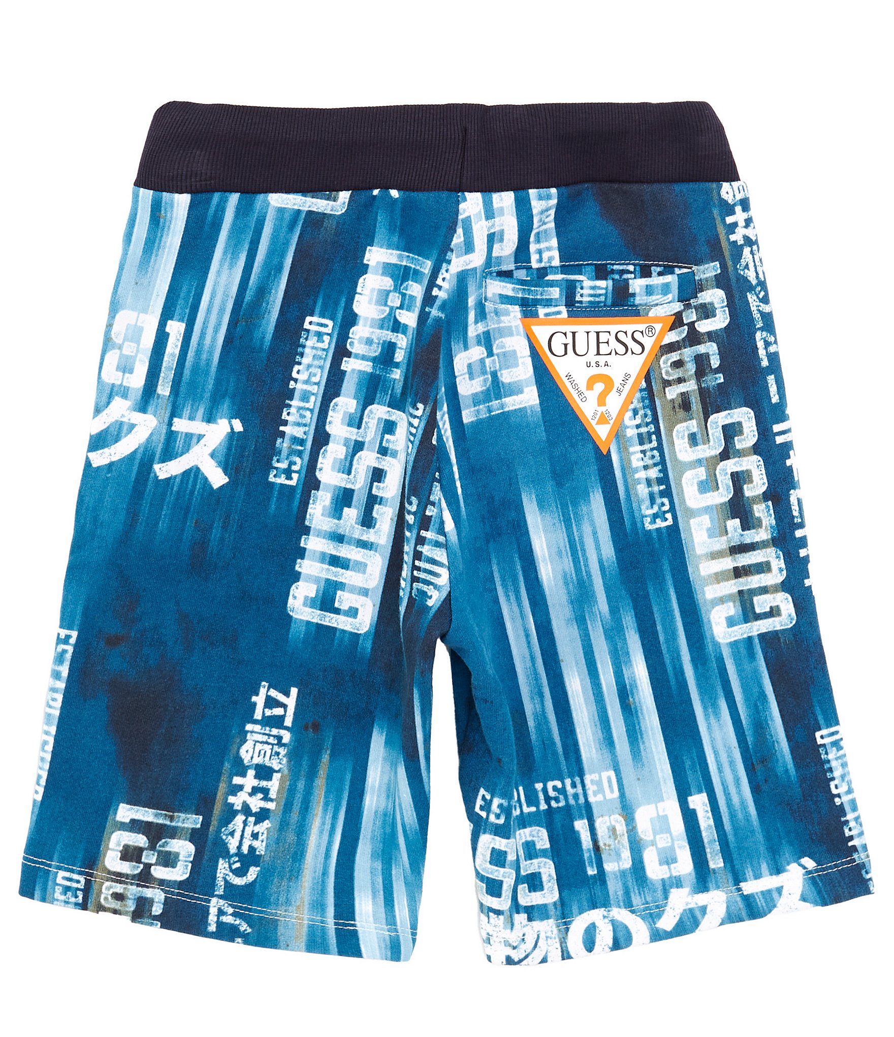 Guess Big Boys 8-18 Allover Printed Shorts