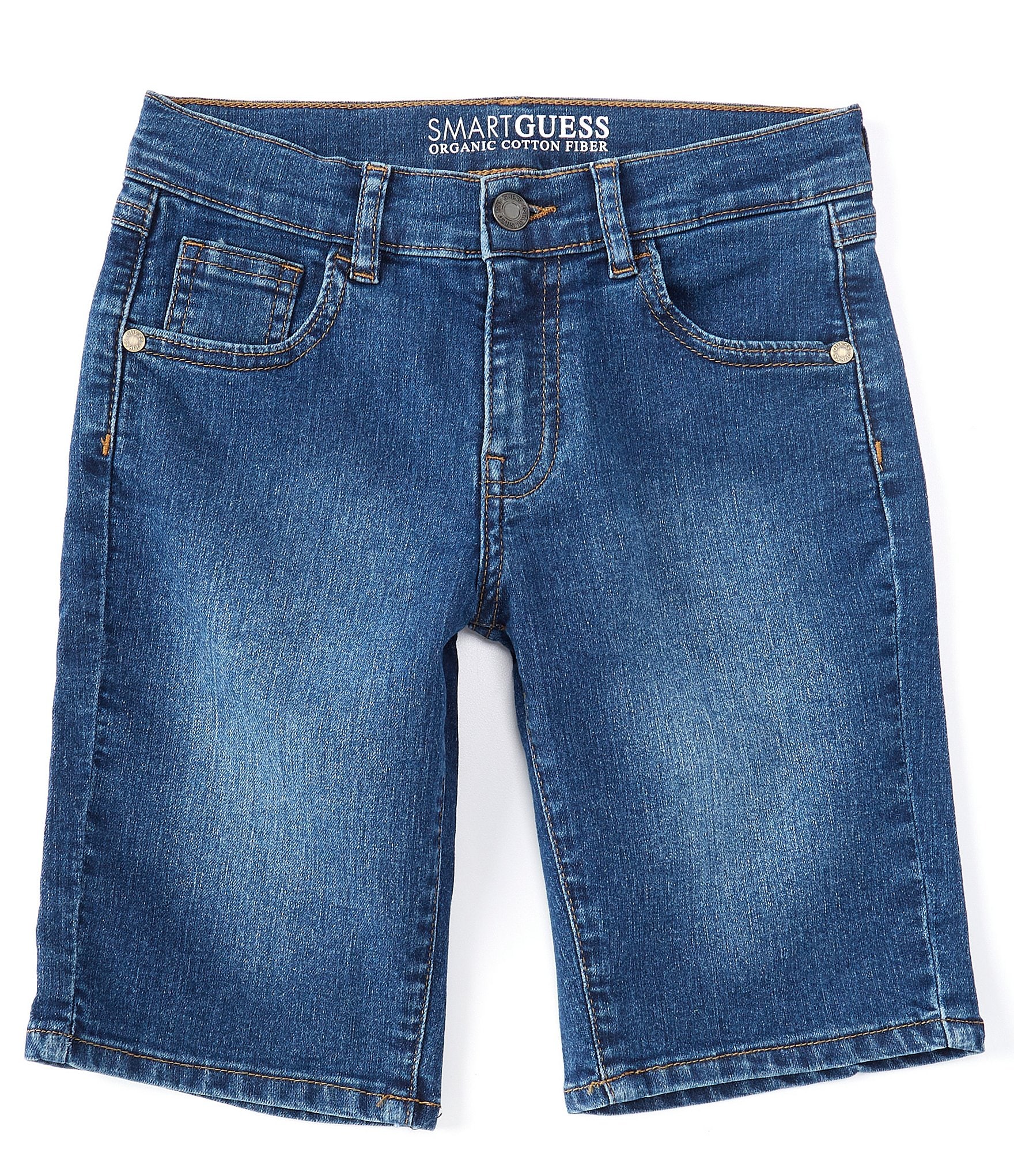 Guess Big Boys 8-18 Core Stretch Denim Shorts