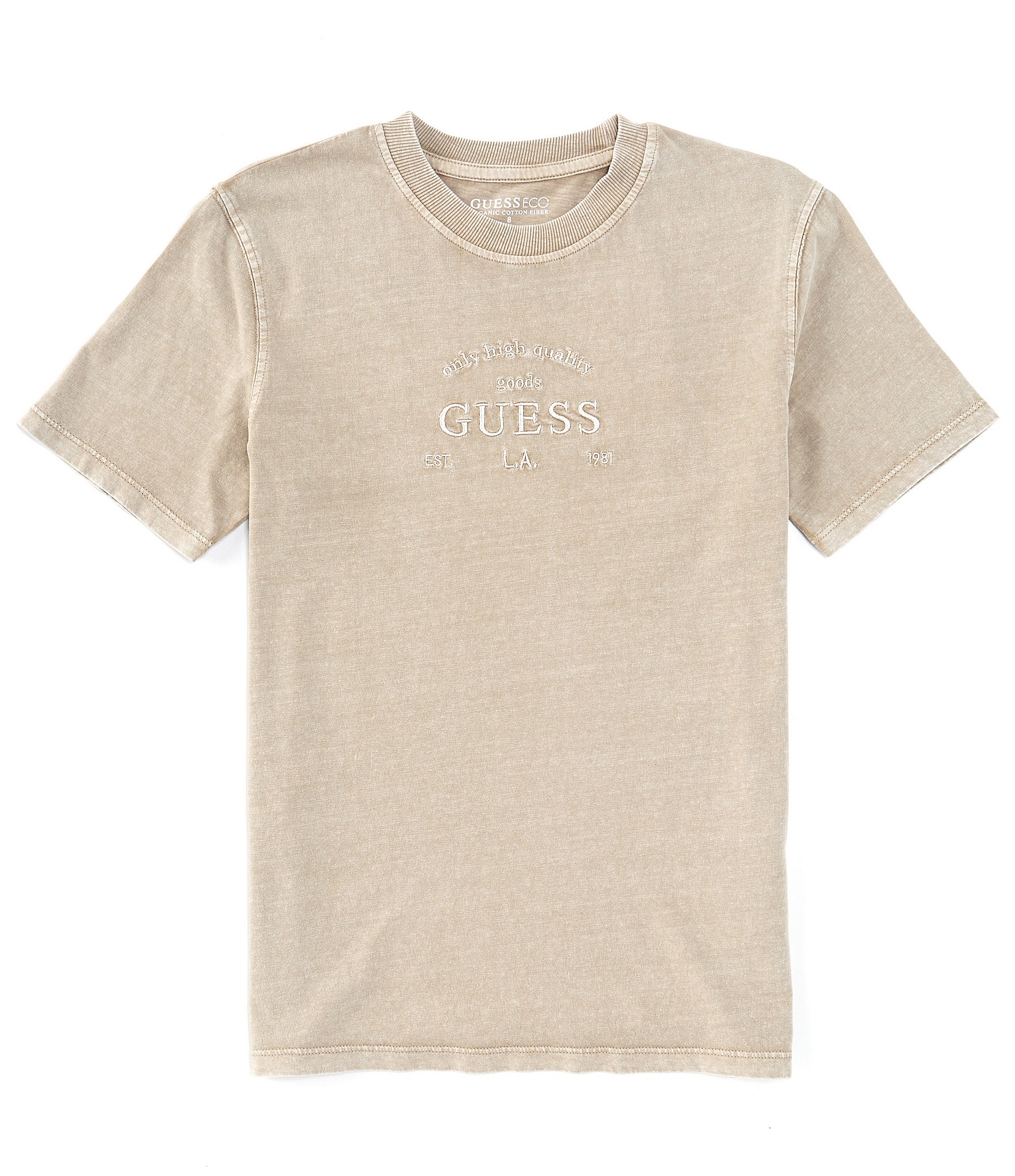 Guess Big Boys 8-18 Short Sleeve Oversized Graphic Logo T-Shirt