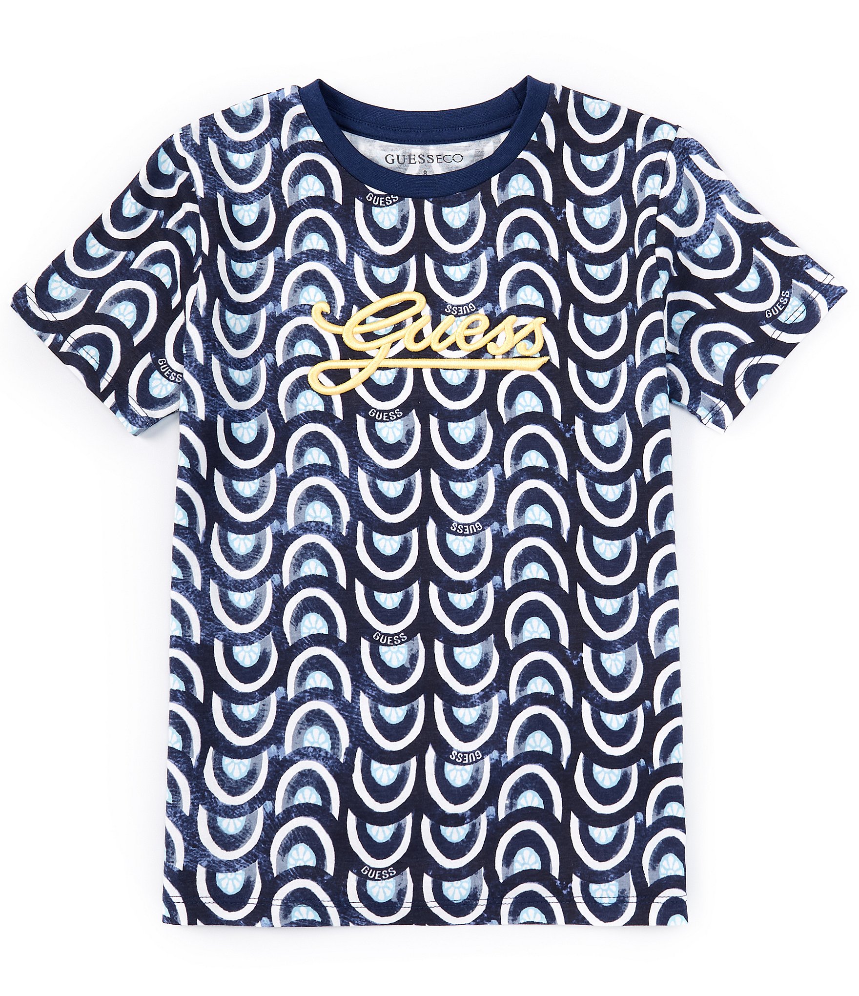 Guess Big Boys 8-18 Short Sleeve Printed T-Shirt