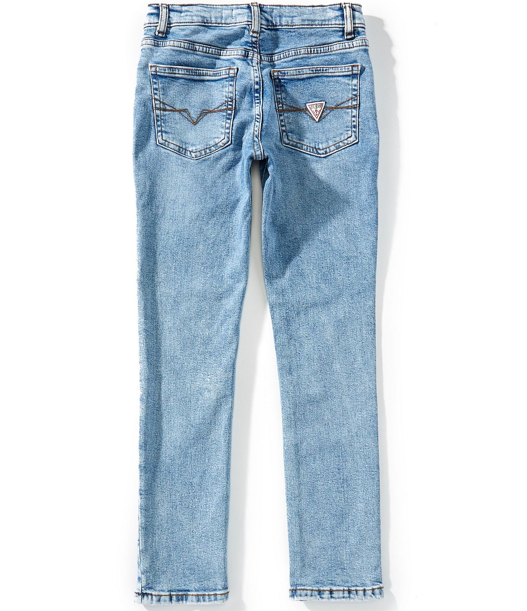 Guess Big Boys Slim-Fit Distressed Comfort Denim Jeans