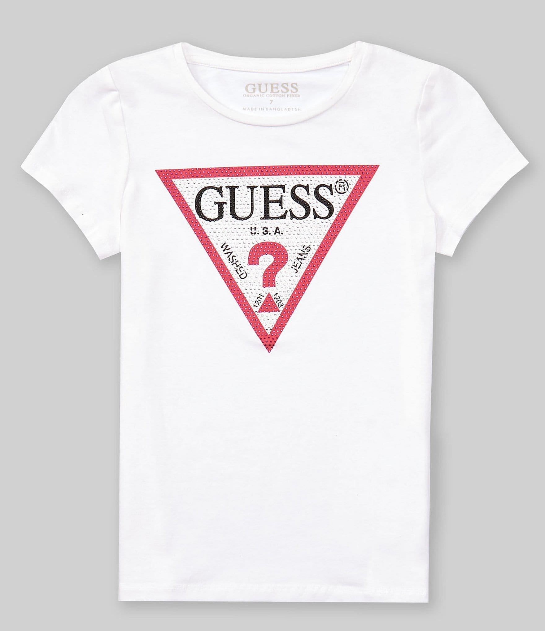 Guess Big Girls 7-16 Short Sleeve Guess T-shirt