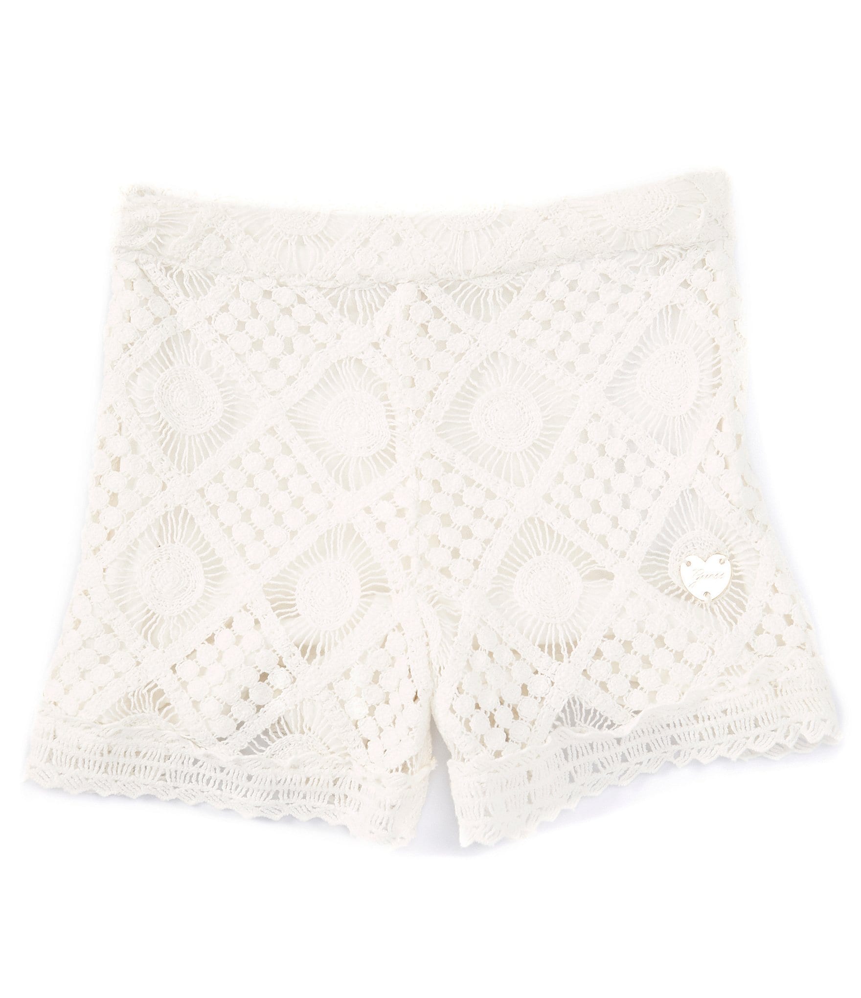 Guess Big Girls 7-16 Lace Printed Shorts | Dillard's