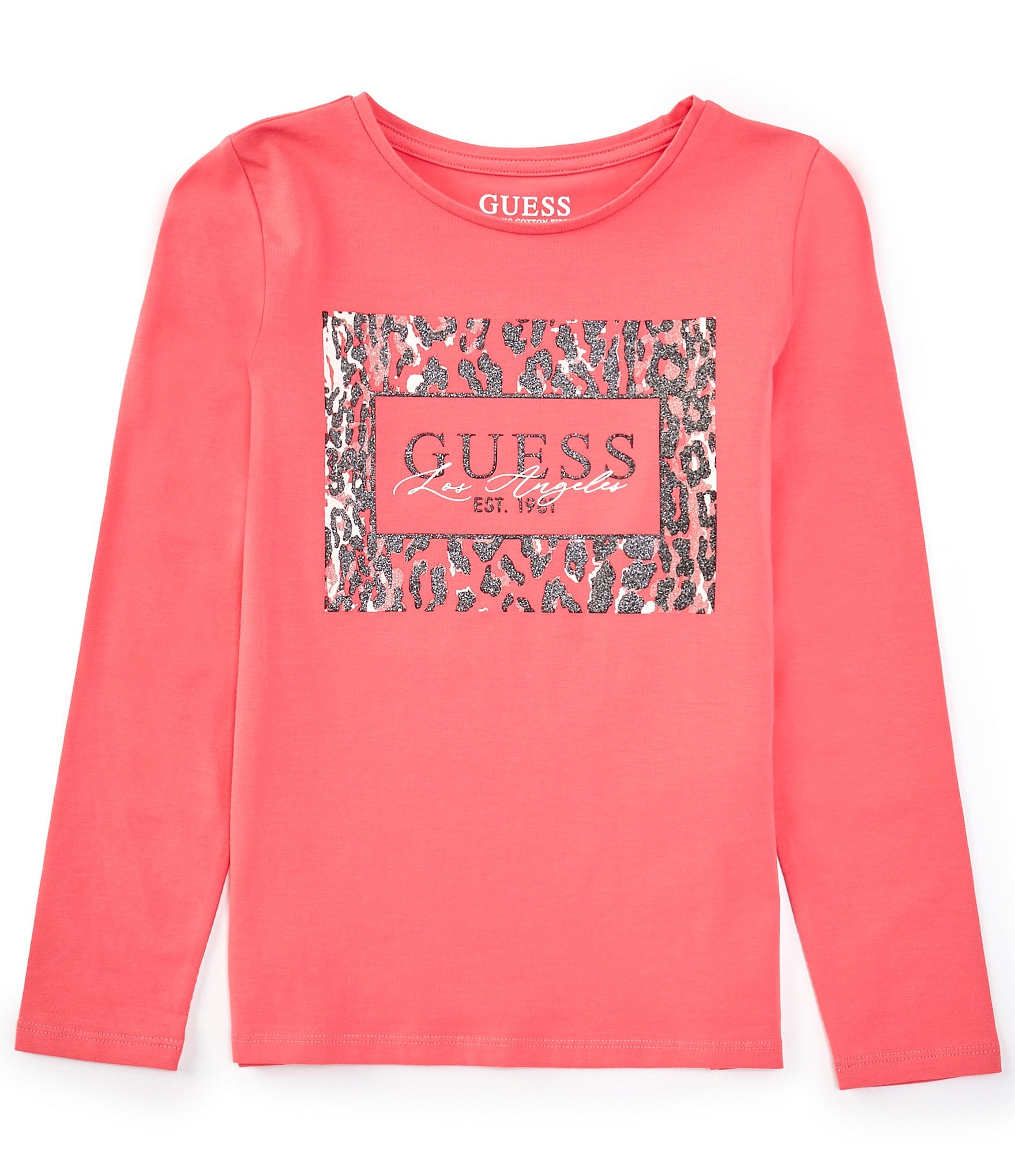 Guess longline logo tee fashion