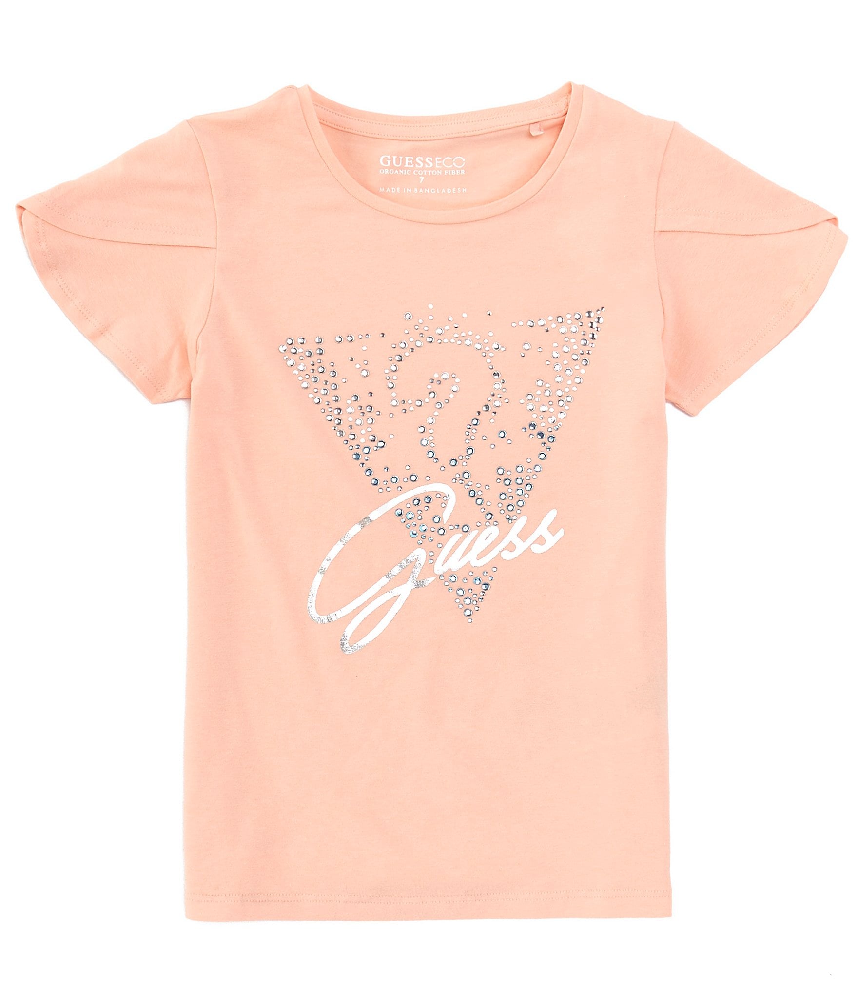 Guess Big Girls 7-16 Short Sleeve Guess Graphic T-Shirt