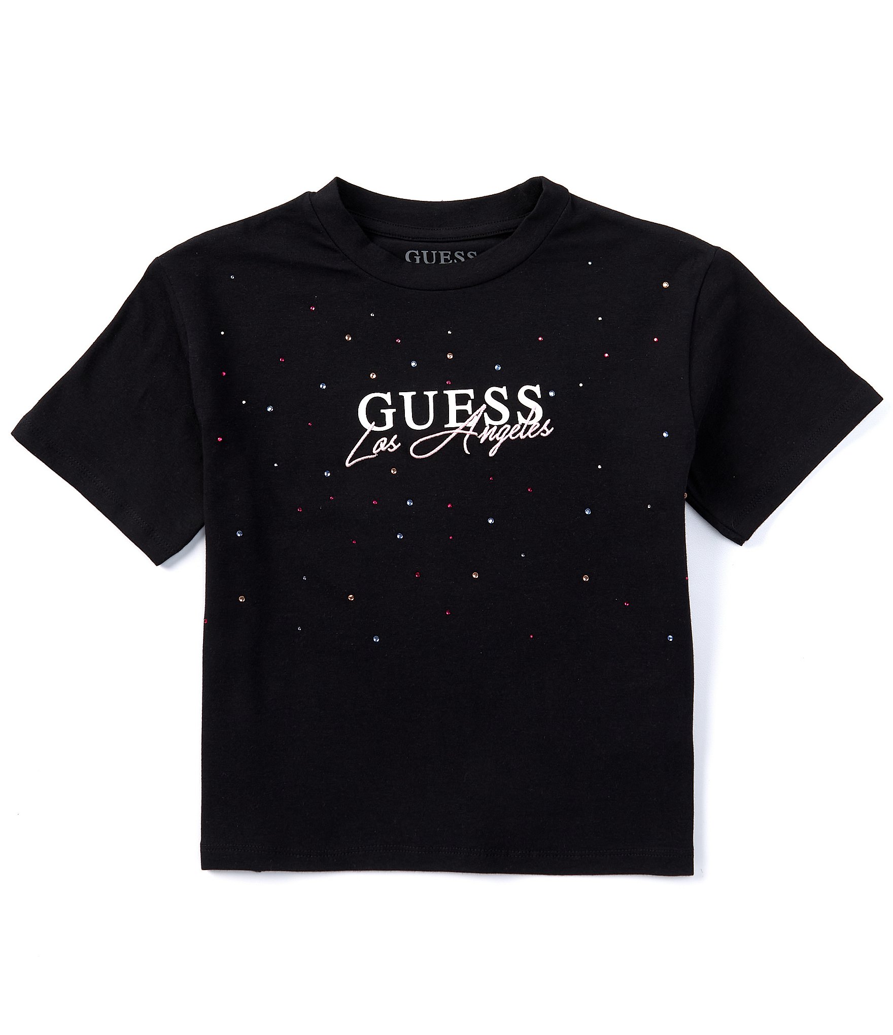 Guess logo shirt best sale