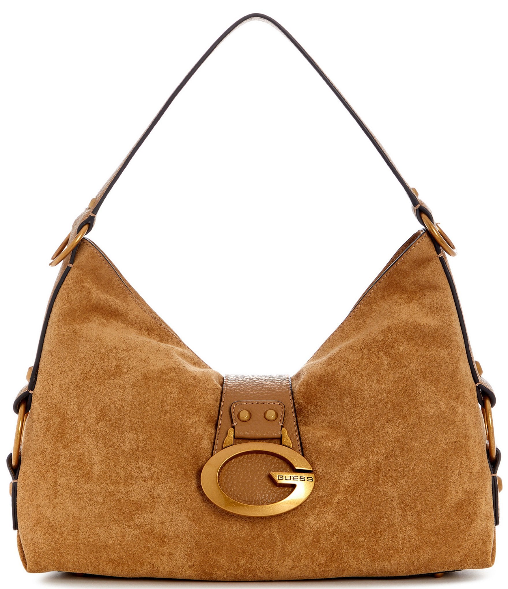 Guess Camden Suede Shoulder Bag