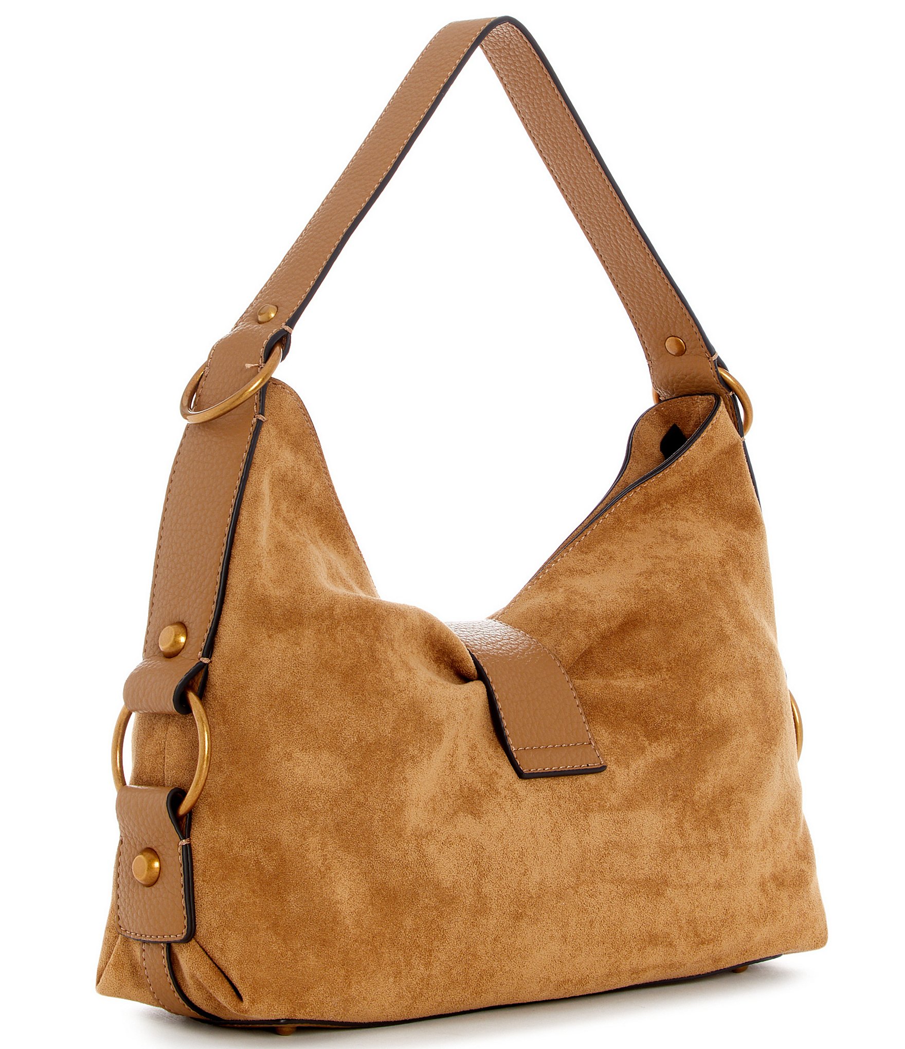 Guess Camden Suede Shoulder Bag