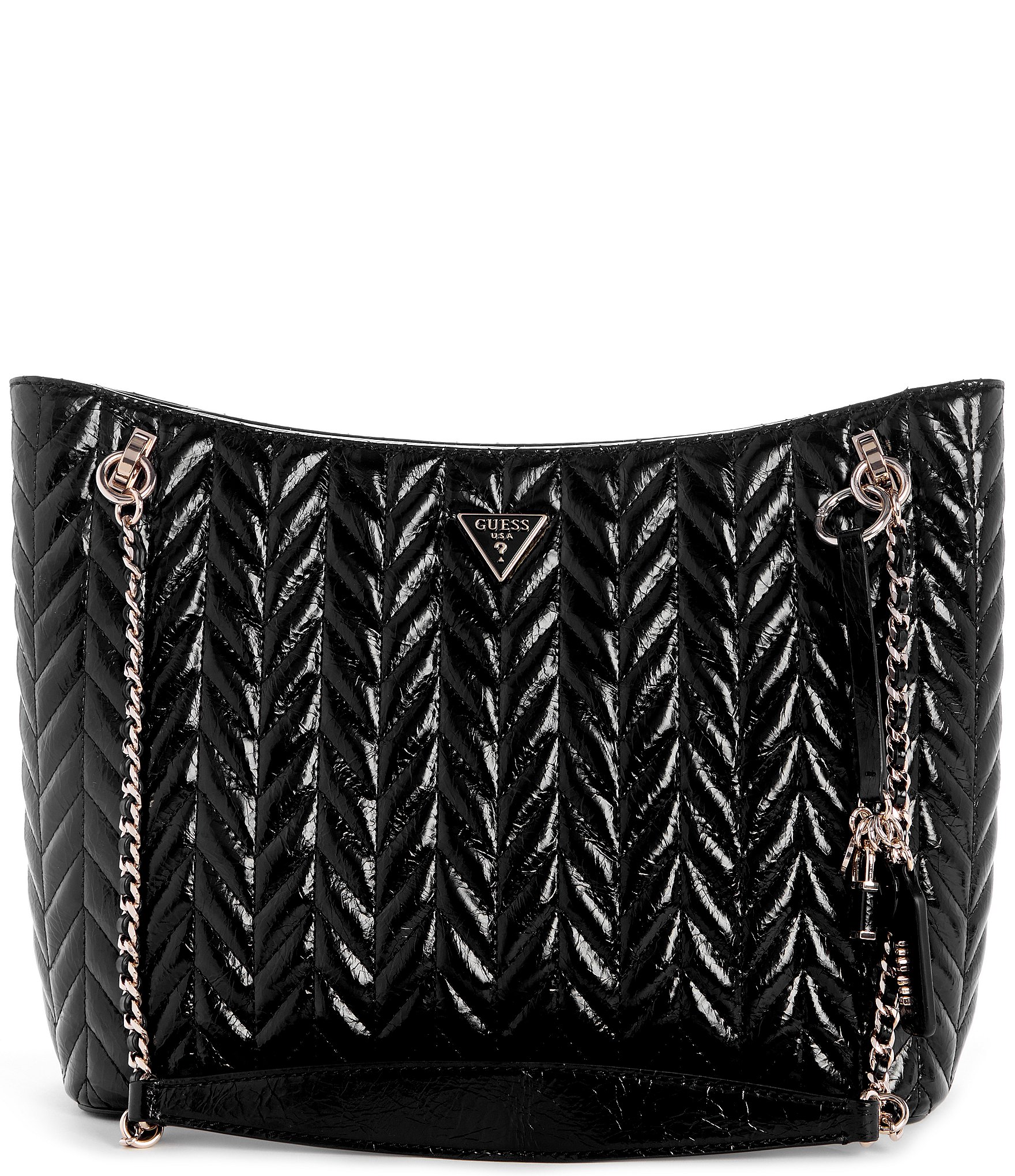 Guess Cheryl 2 Compartment Chain Strap Tote Bag