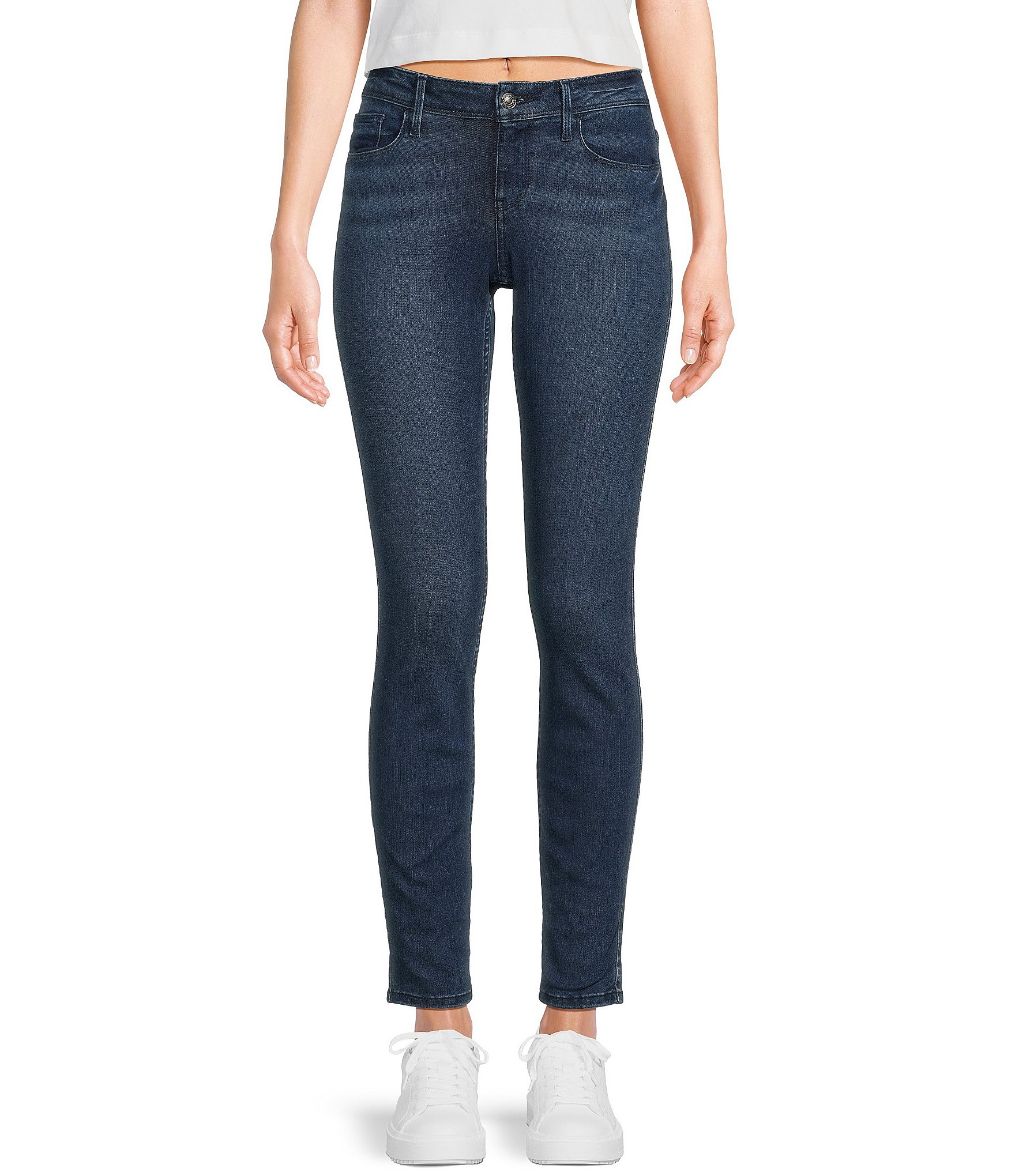 Eco Power Curvy Mid-Rise Skinny Jeans