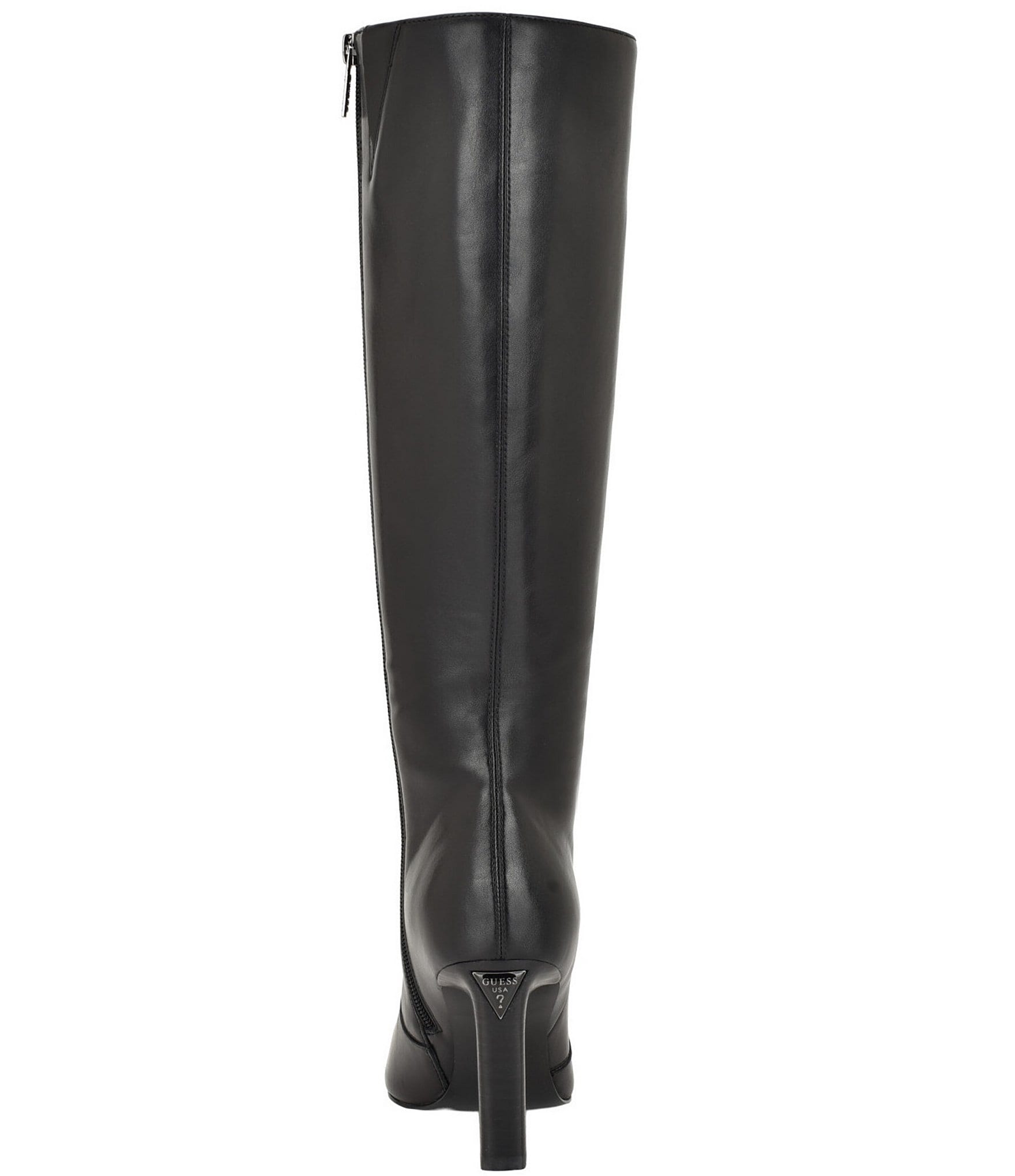 Guess Hartin Leather Snip Toe Tall Boots
