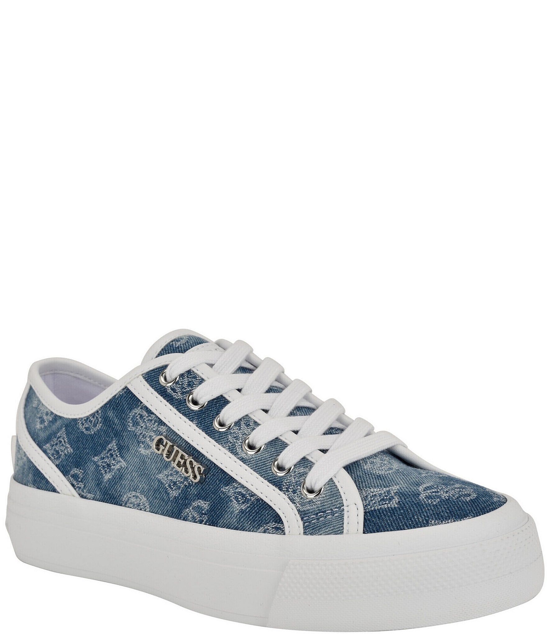 [即発]★[GUESS]JELEEXA 人気のある女性用スニーカー Guess Jelexa Logo Print Fabric Sneakers | Dillard's