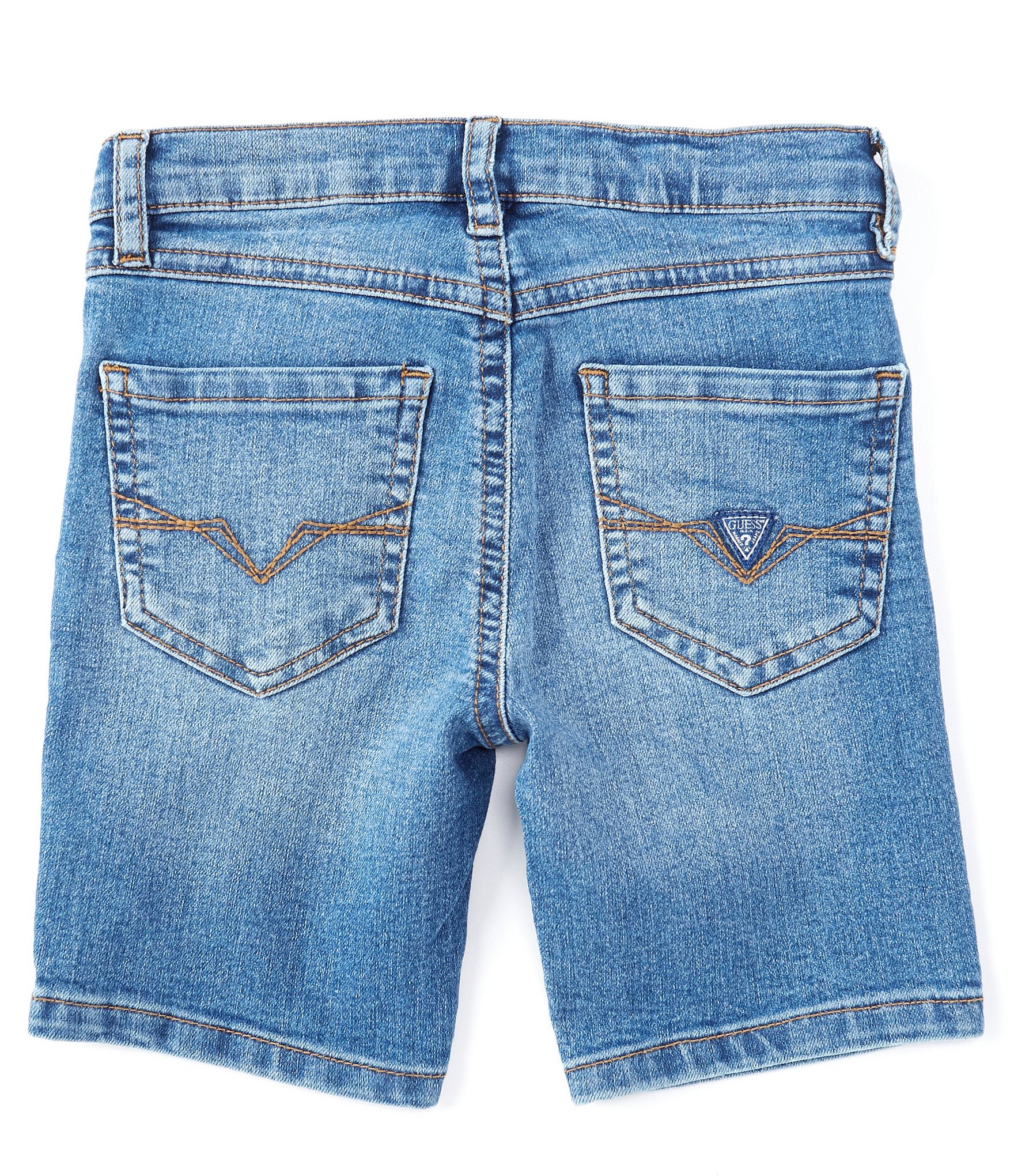 Guess Little Boys 2T-7 Core Stretch Denim Shorts