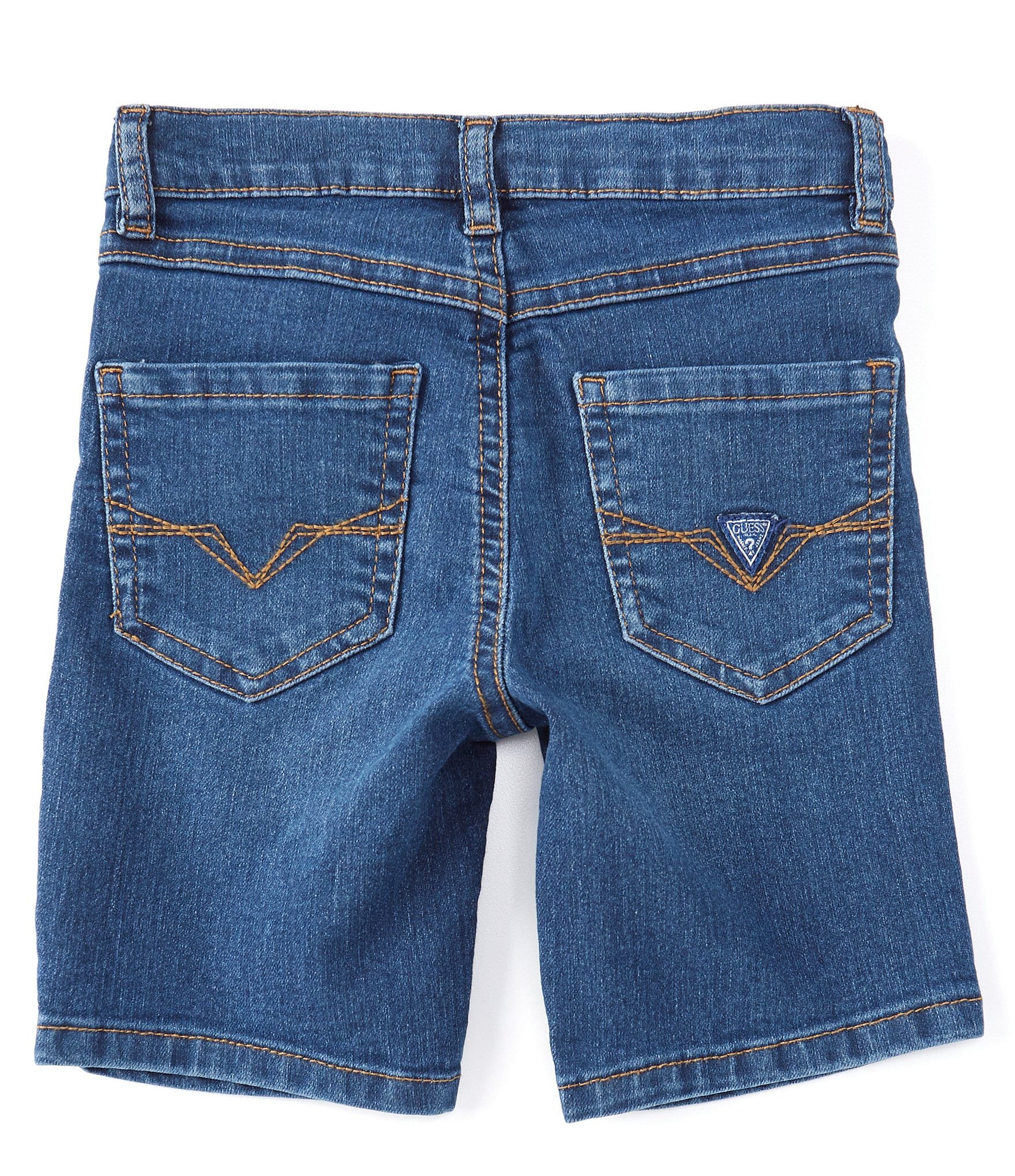 Guess Little Boys 2T-7 Core Stretch Denim Shorts