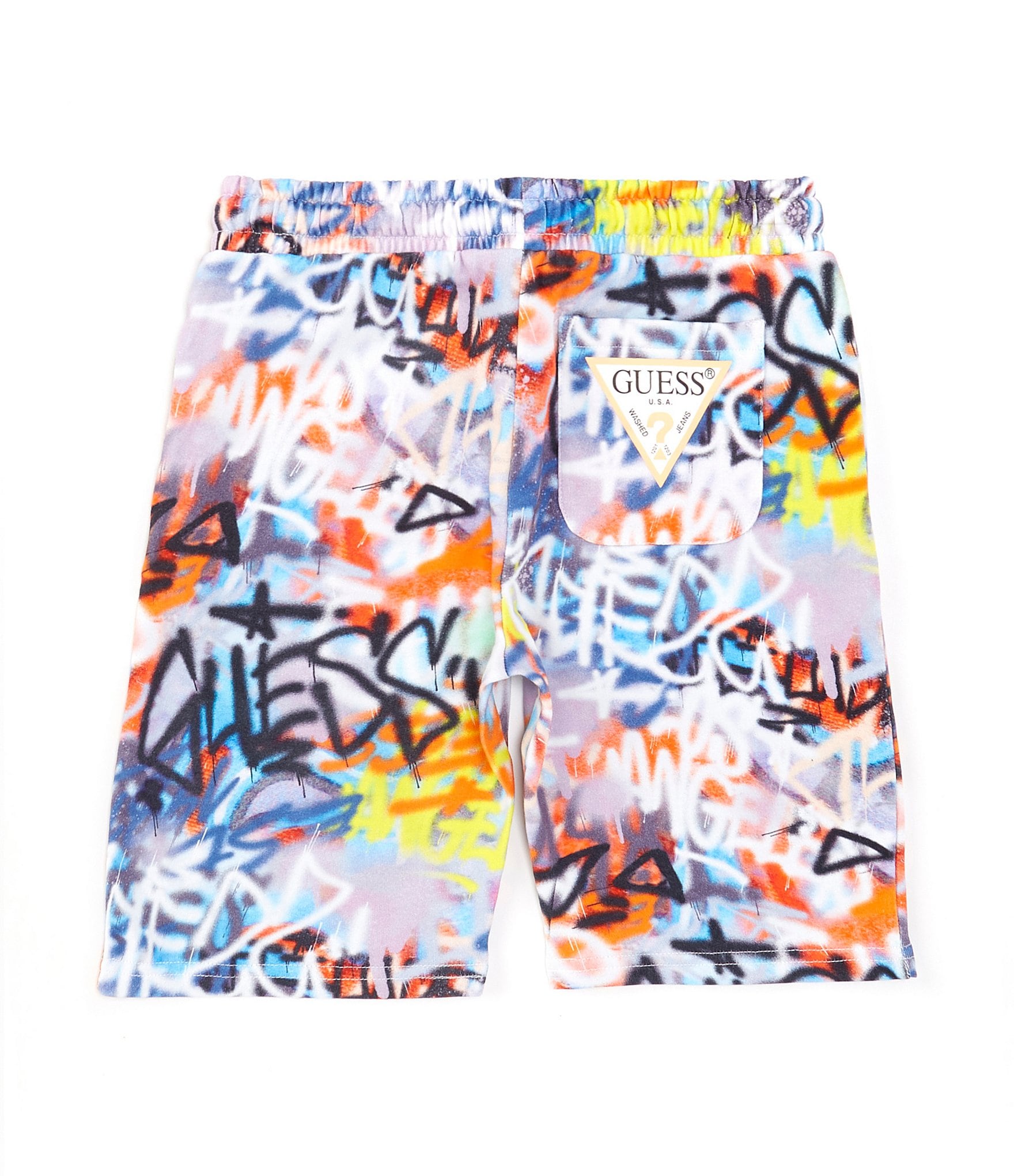 Guess Little Boys 2T-7 Graffiti Active Shorts