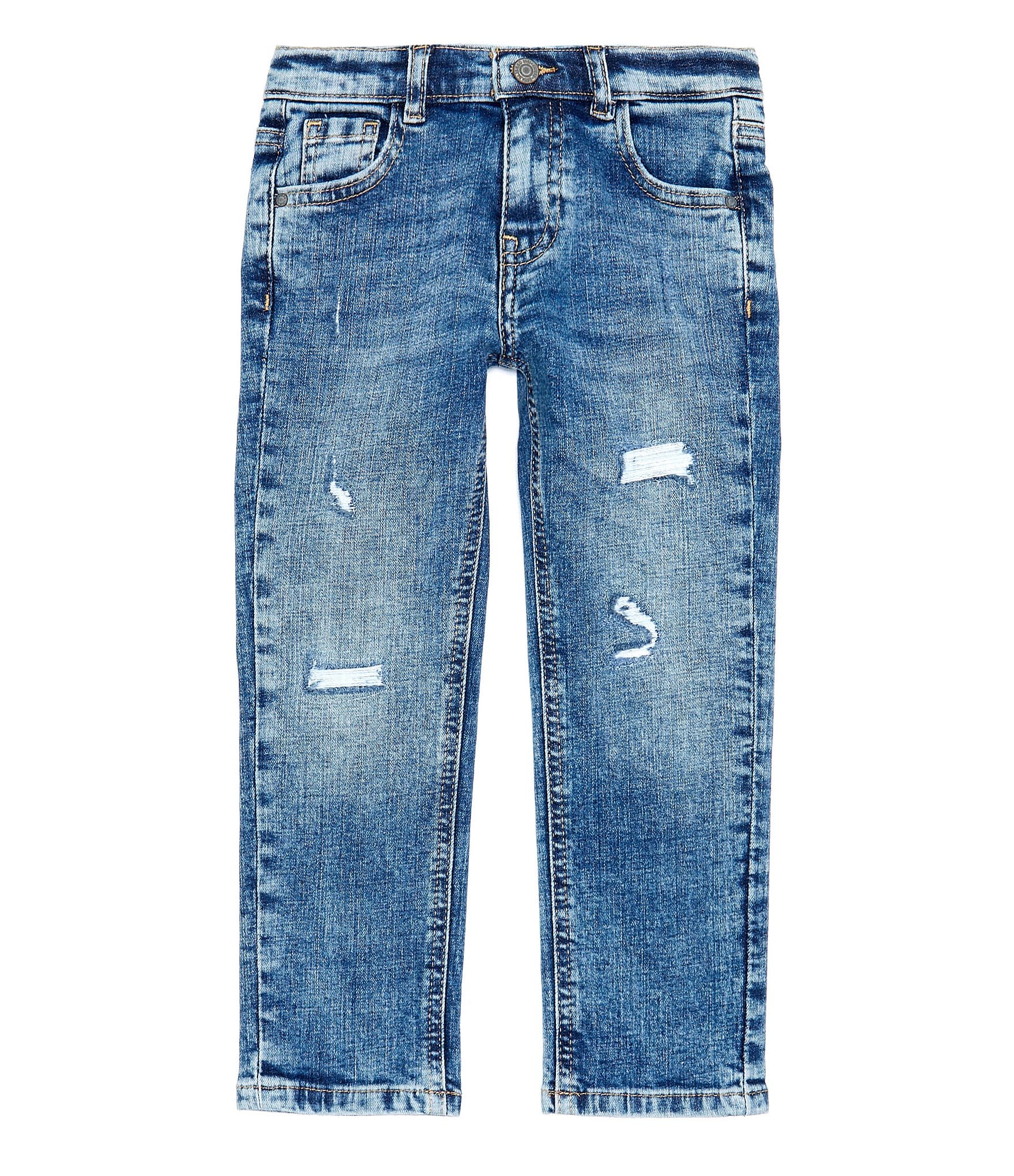 Guess Little Boys 2T-7 Fit Denim Jeans | Dillard's