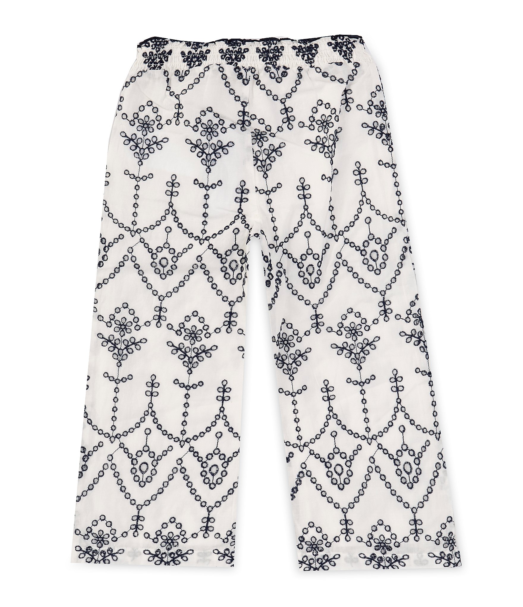 Guess Little Girls 2T-7 Sangallo Printed Wide Leg Pants